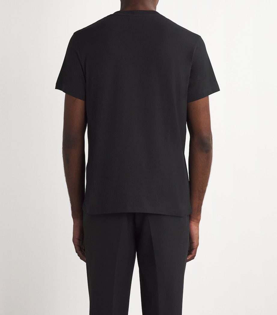 Cotton Logo T-Shirt BLACK Image 4
