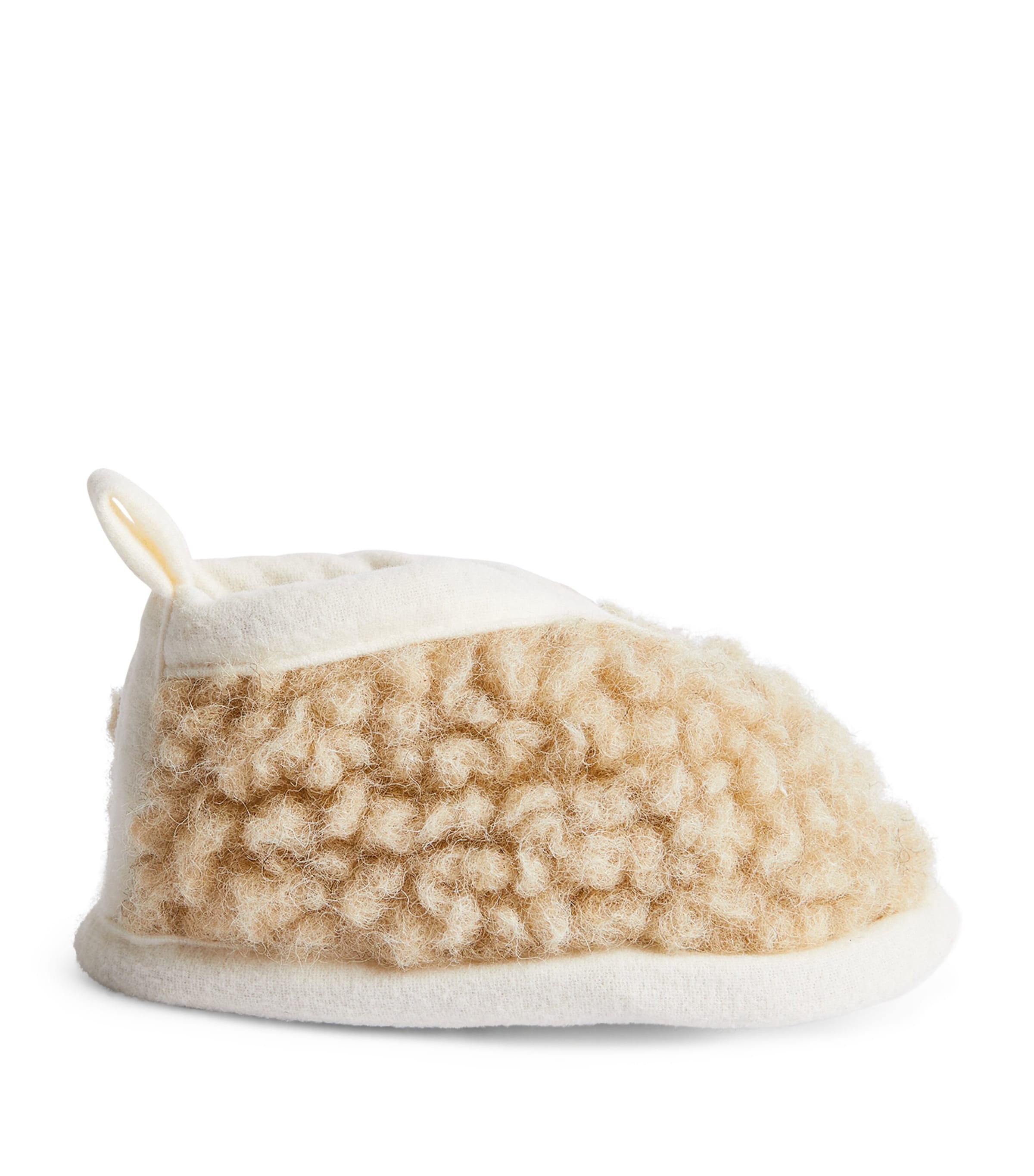 Binibamba Merino Booties In Beige