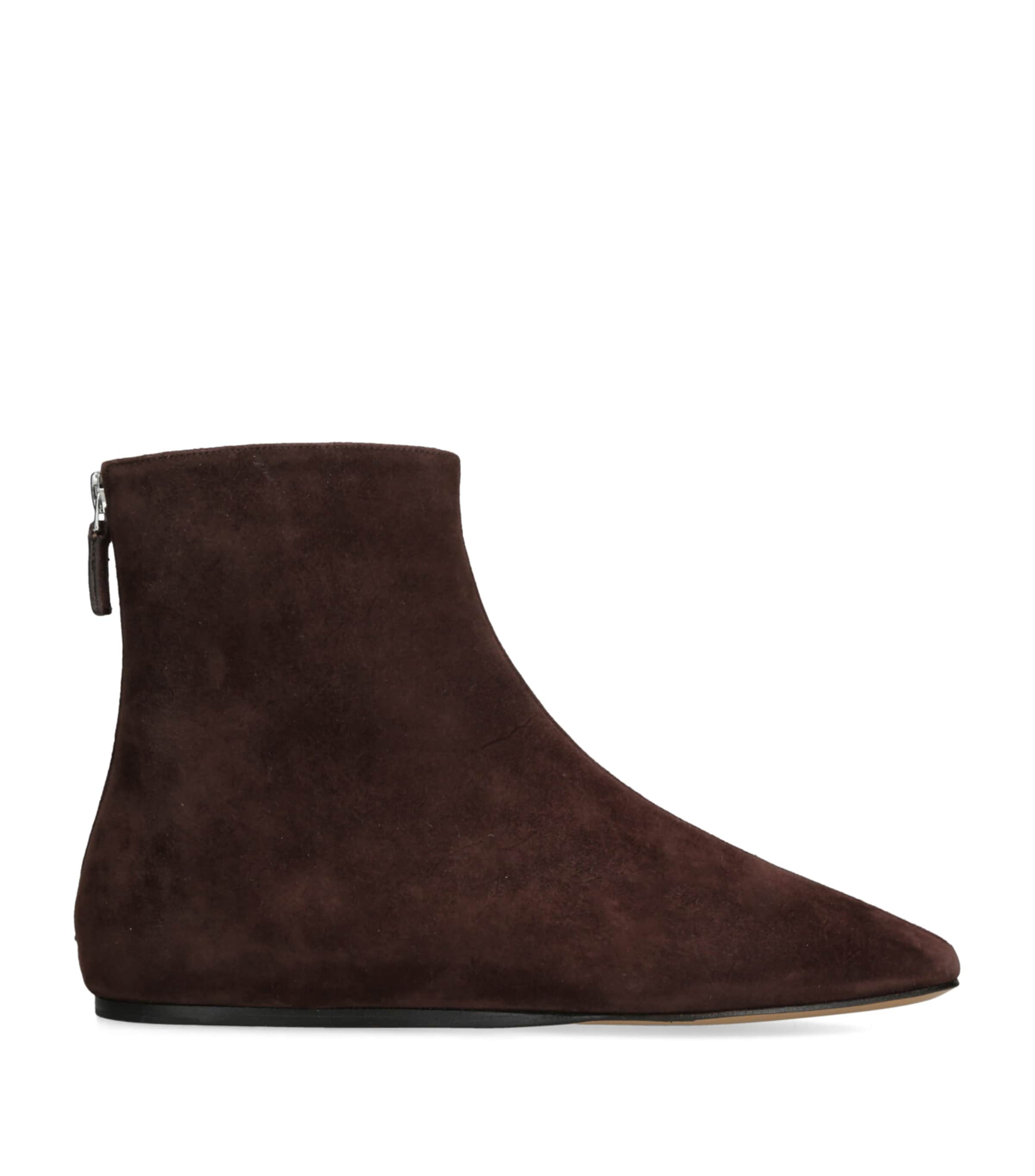 Le Monde Beryl Suede Luna Boots Dark Brown Image 1