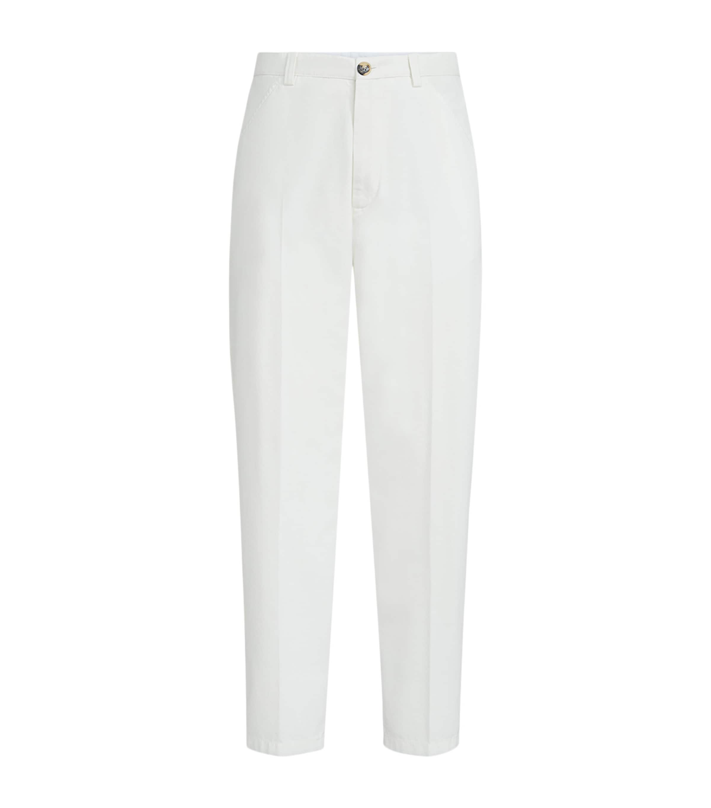Cotton Gabardine Tailored Trousers C2200 Image 1