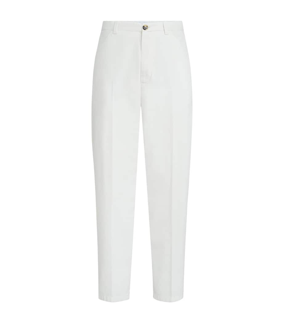 Cotton Gabardine Tailored Trousers C2200 Image 1