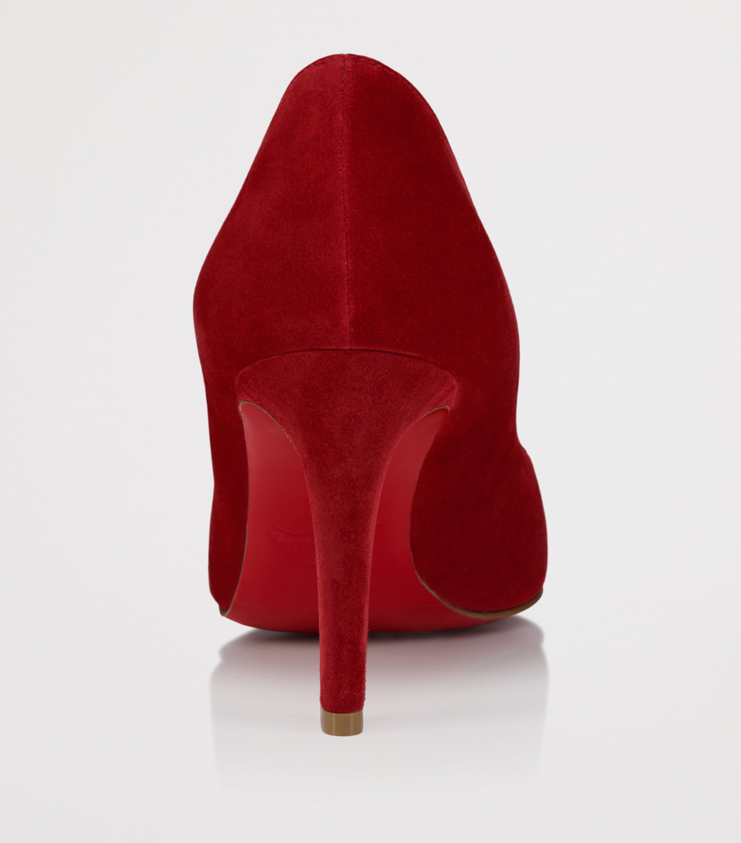 Christian Louboutin Fannylove 85 Suede Pumps Image 3