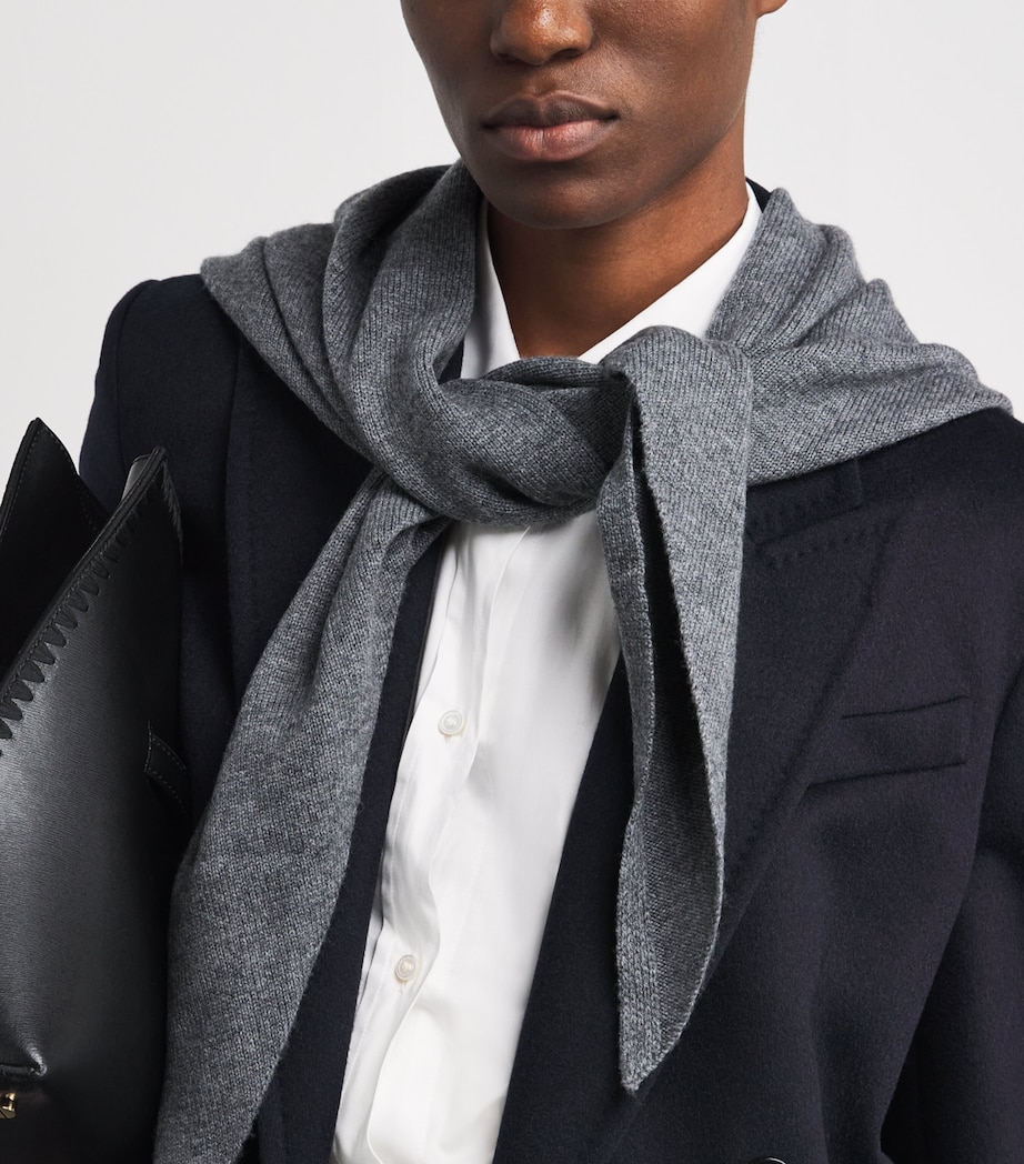 Camel Hair Double-Breasted Blazer ULTRAMARINE Image 6