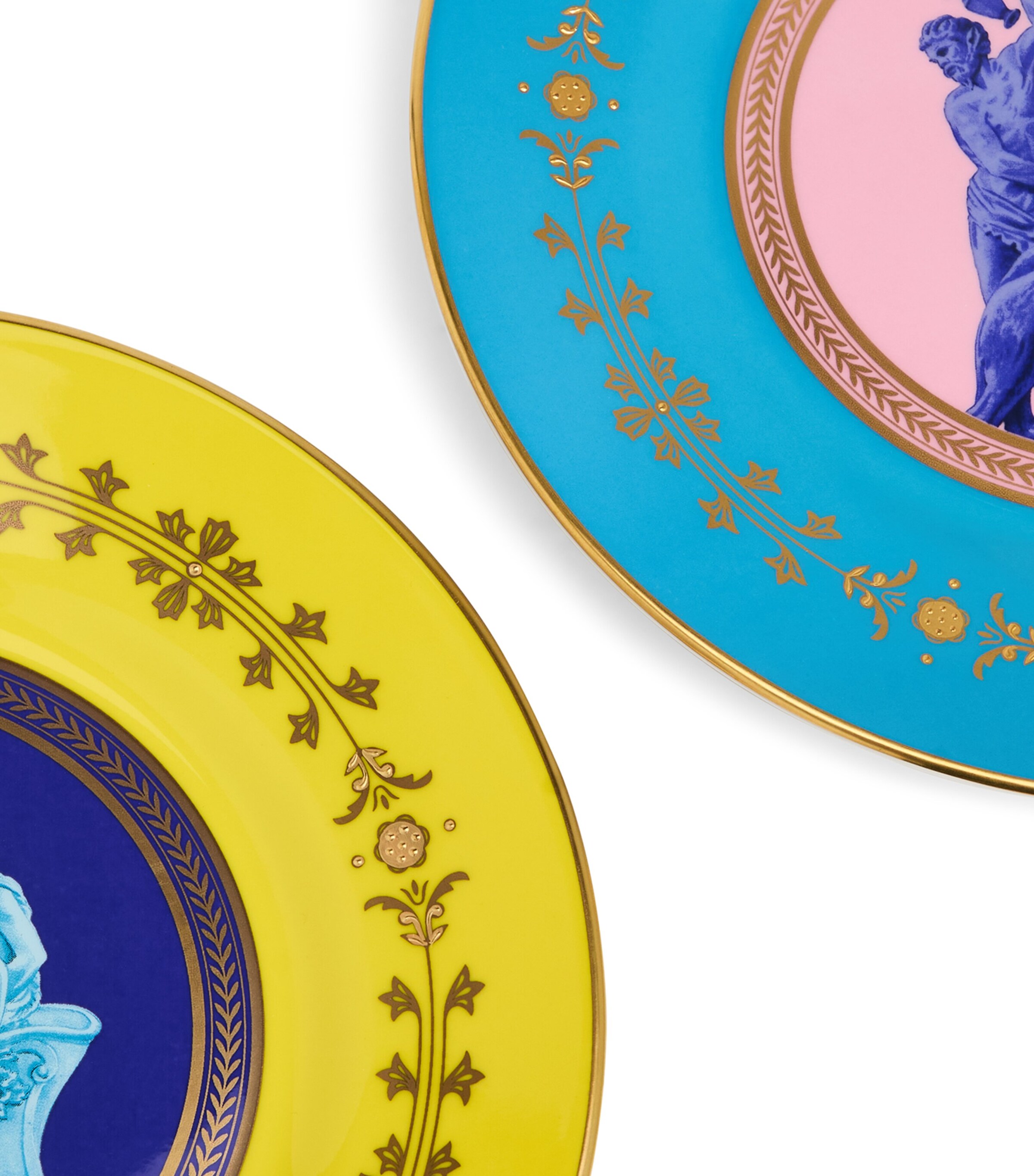 Set of 2 Bacchus Plates (20.6cm) MULTI Image 3