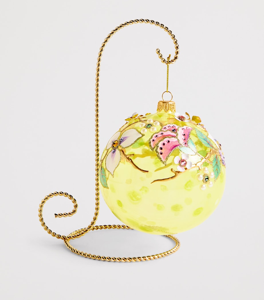 Floral Bauble YELLOW Image 2