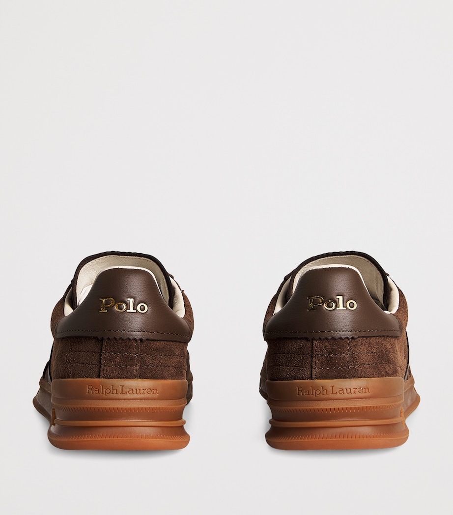 Suede Heritage Aera Sneakers 001 CHOC BROWN Image 4