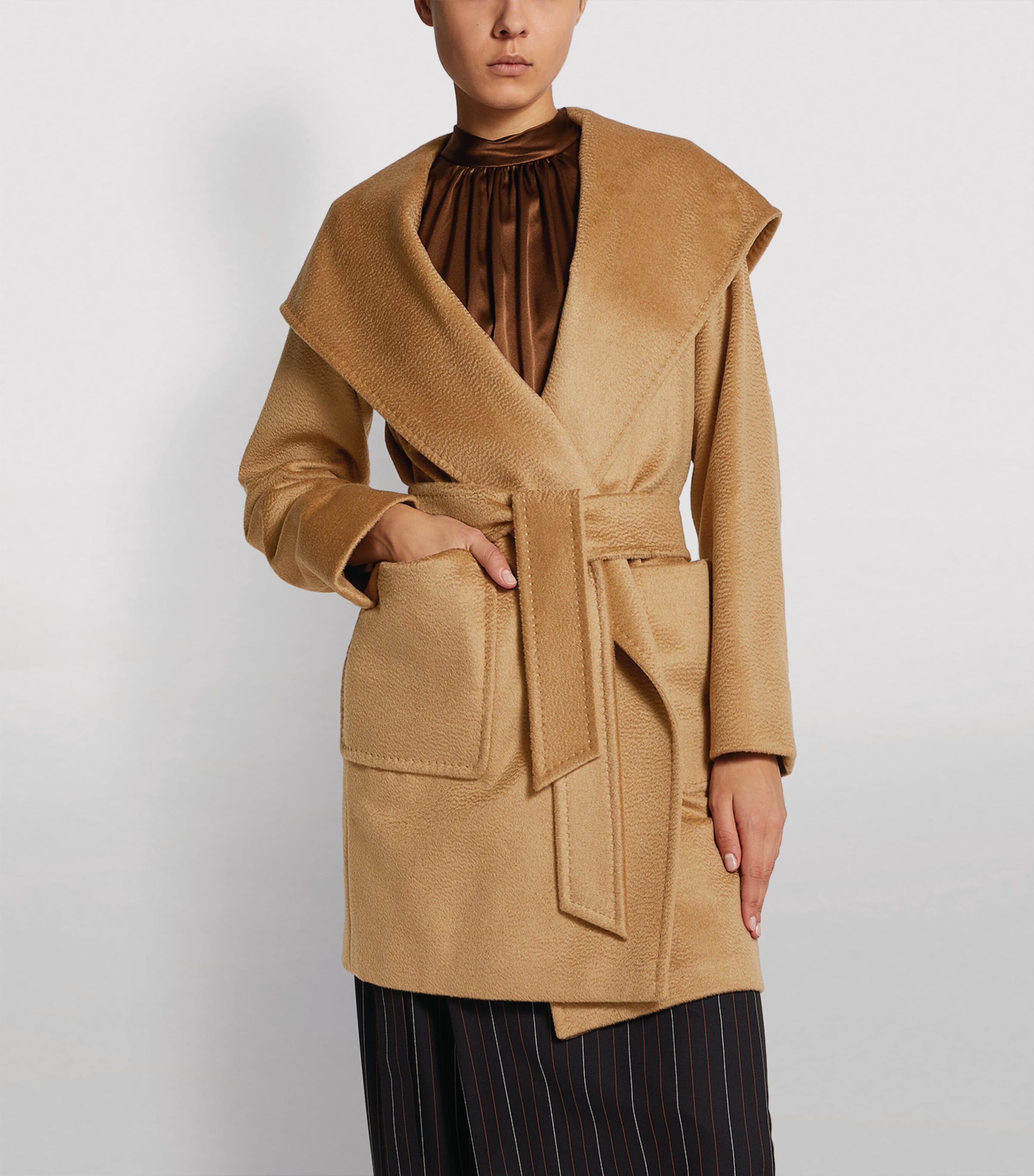 Rialto Hooded Coat CAMEL Image 3