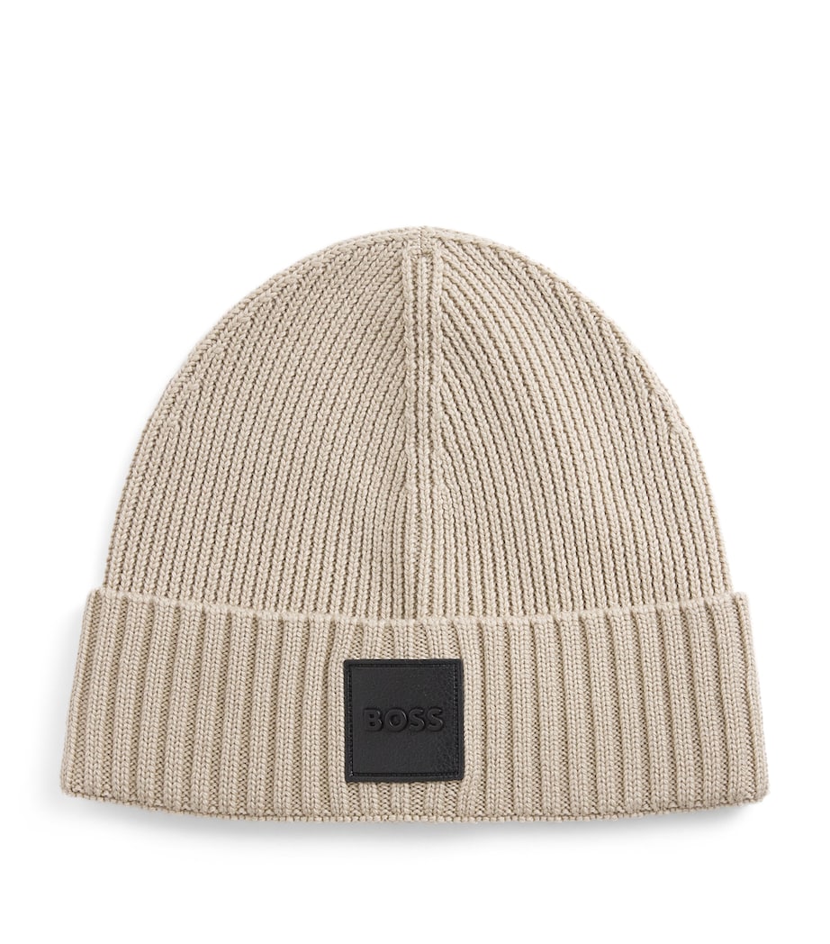 Virgin Wool Flavio Beanie 275LIGHT BEIGE Image 1