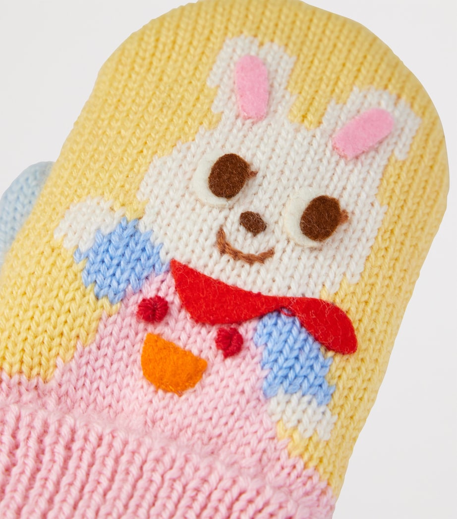 Wool-Blend Bunny Mittens 8 Image 3