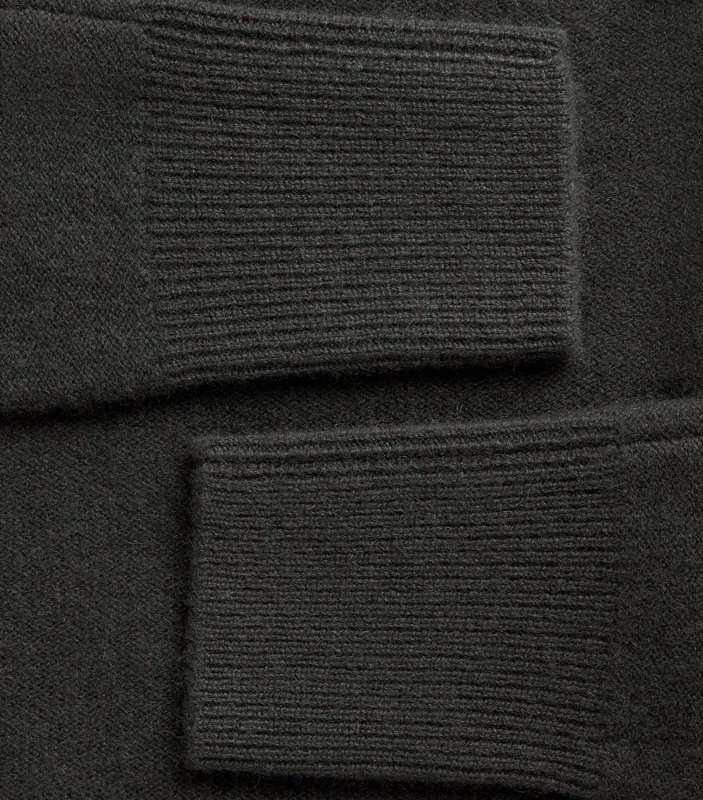 Vince Womens Cashmere Funnel-Neck Sweater Dark Moss Image 6