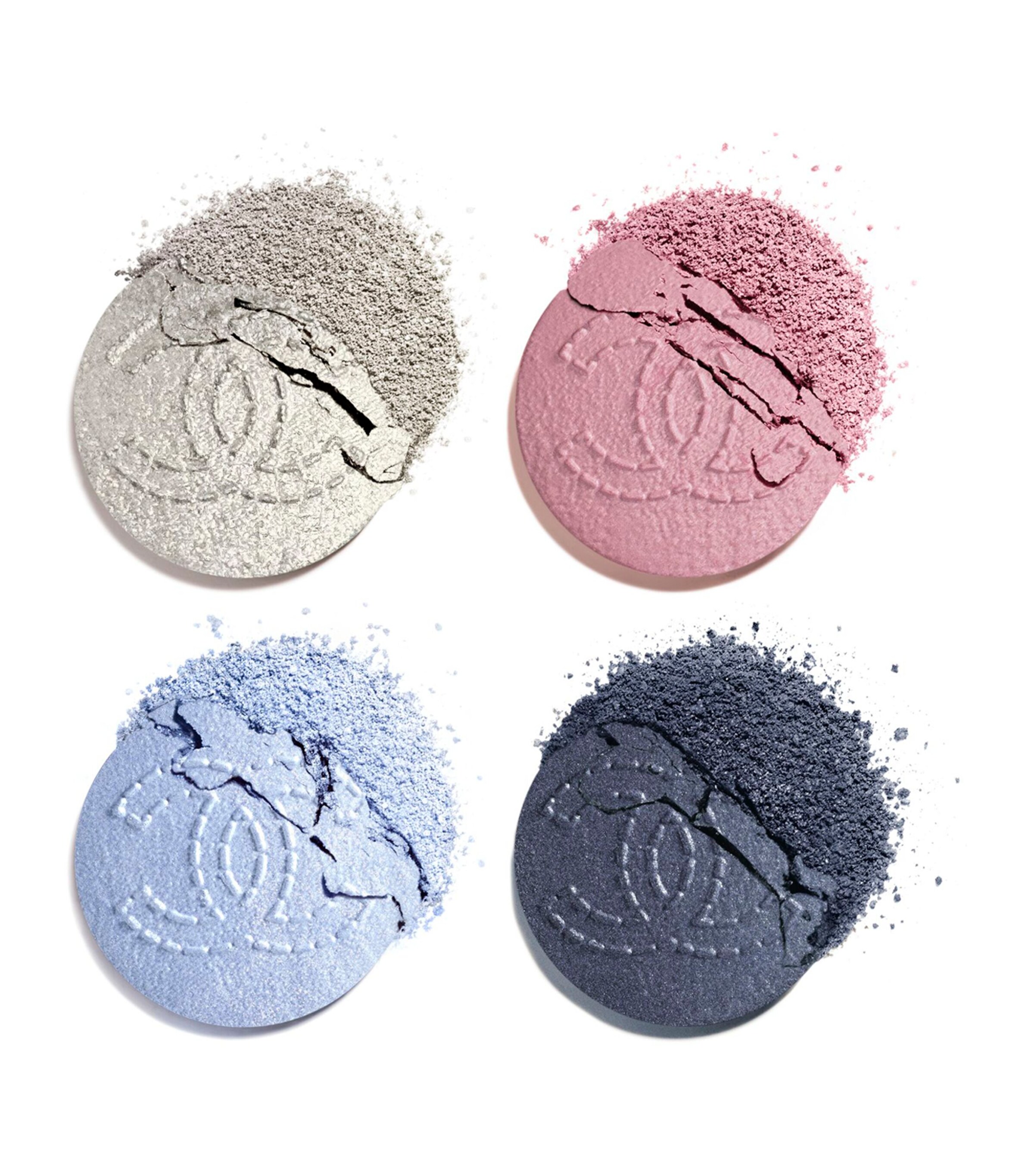 アイシャドウ CHANEL LES 4 OMBRES 19 DENIM DREAM CHANEL LES 4 OMBRES DENIM DREAM Eyeshadow Palette | Harrods US