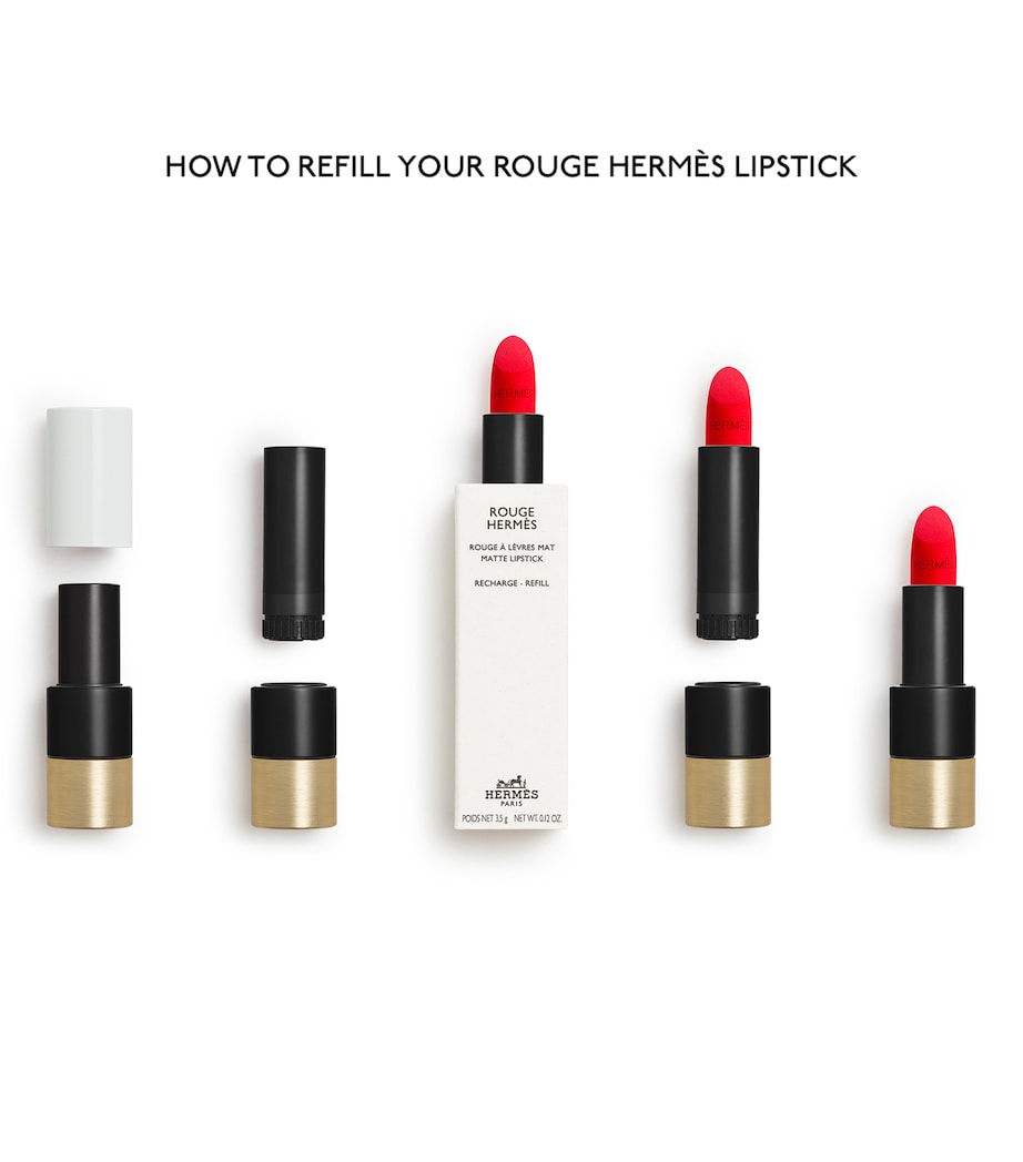 Rouge Hermès Matte Lipstick - 48 Rose Boise Refill 48 ROSE BOISE Image 4