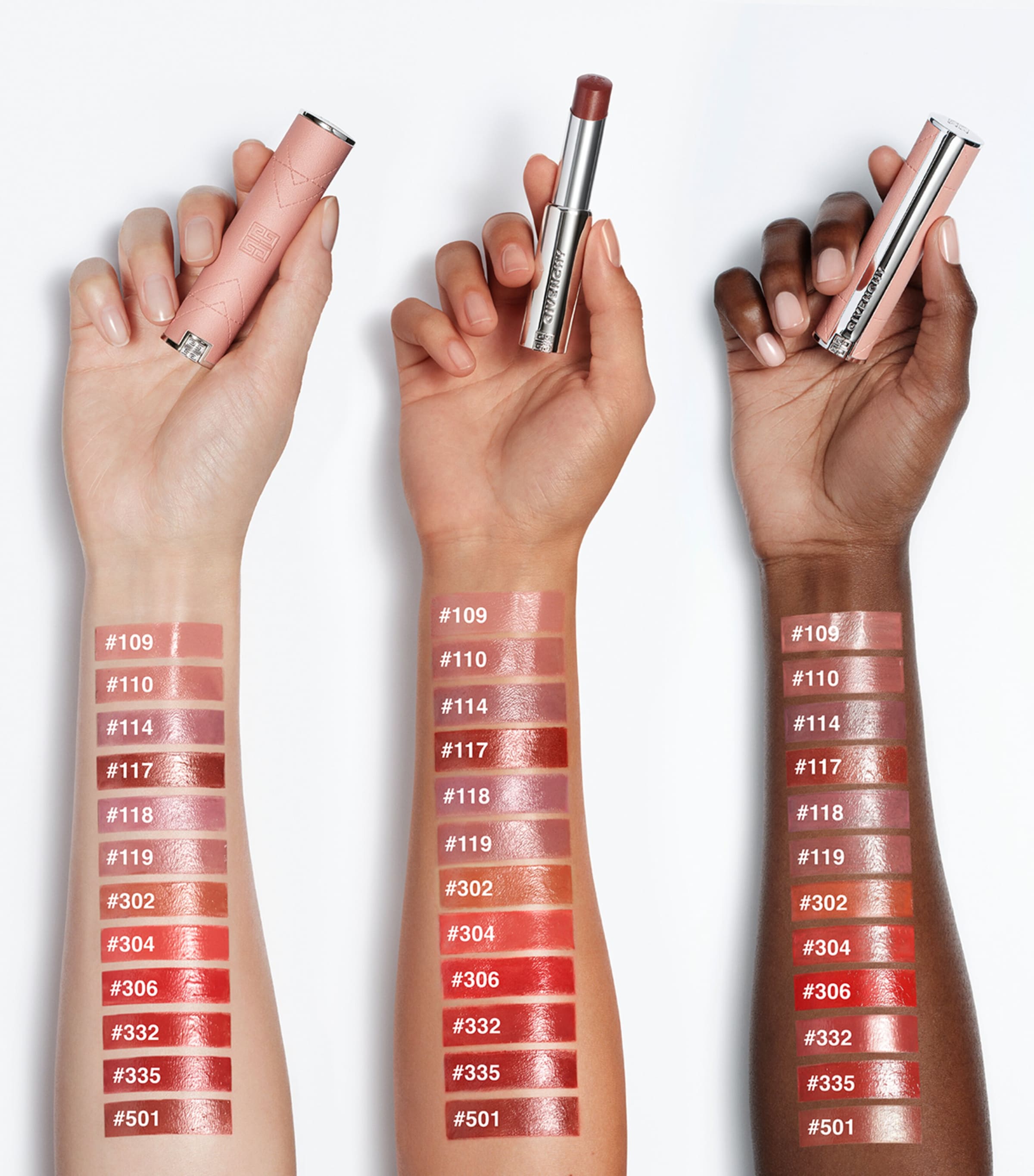 Rose Perfecto Shine Serum Lipstick N110 Image 3