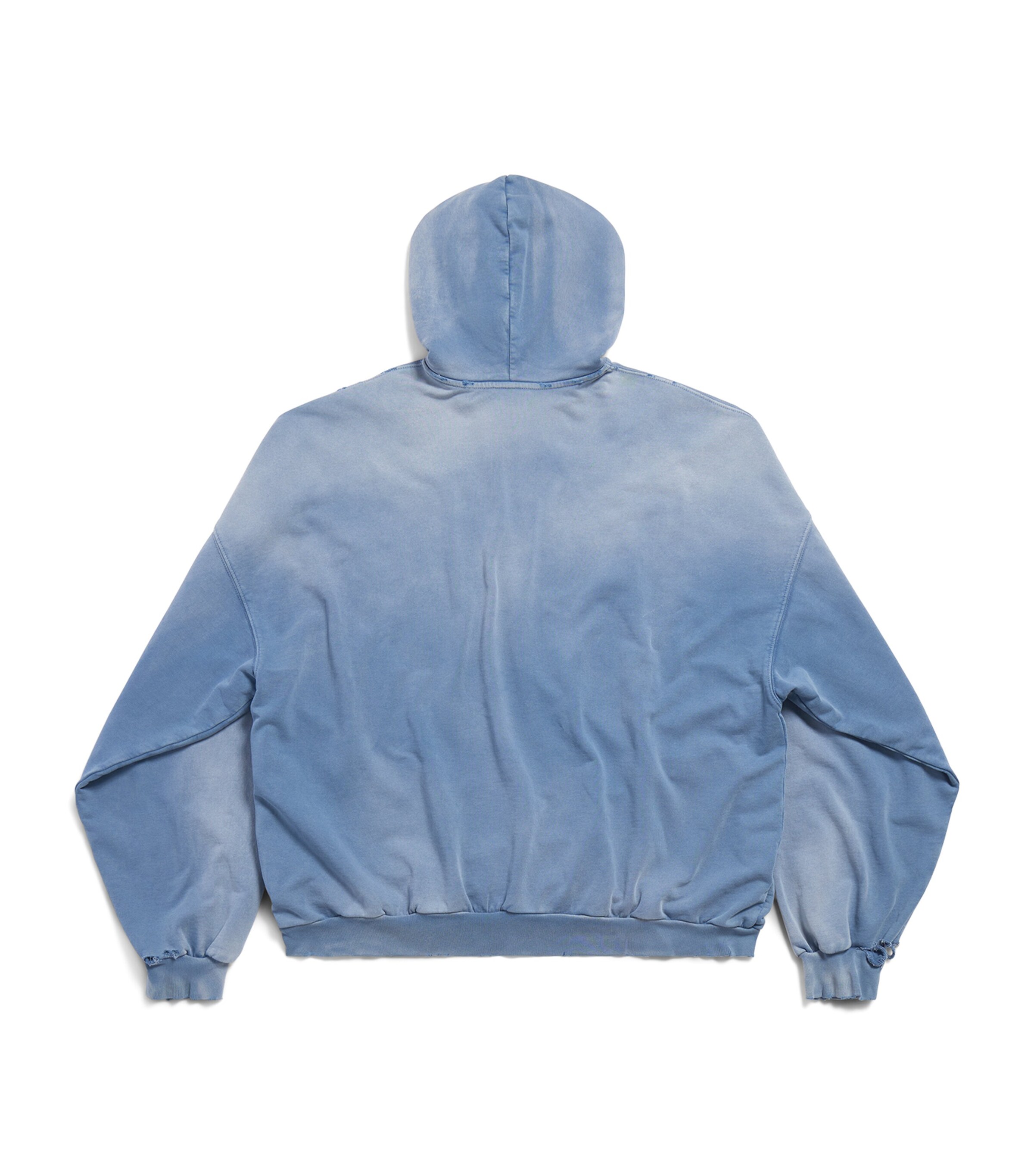 24PF new/BALENCIAGA パリムーンフェードパーカー Hoodie Blue Balenciaga Oversized Paris Moon Hoodie | Harrods CA