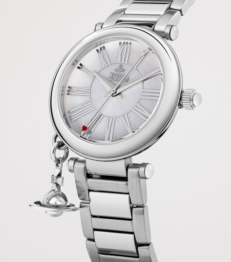 Stainless Steel Mother Orb Watch 32mm SILVER SILVER Image 6