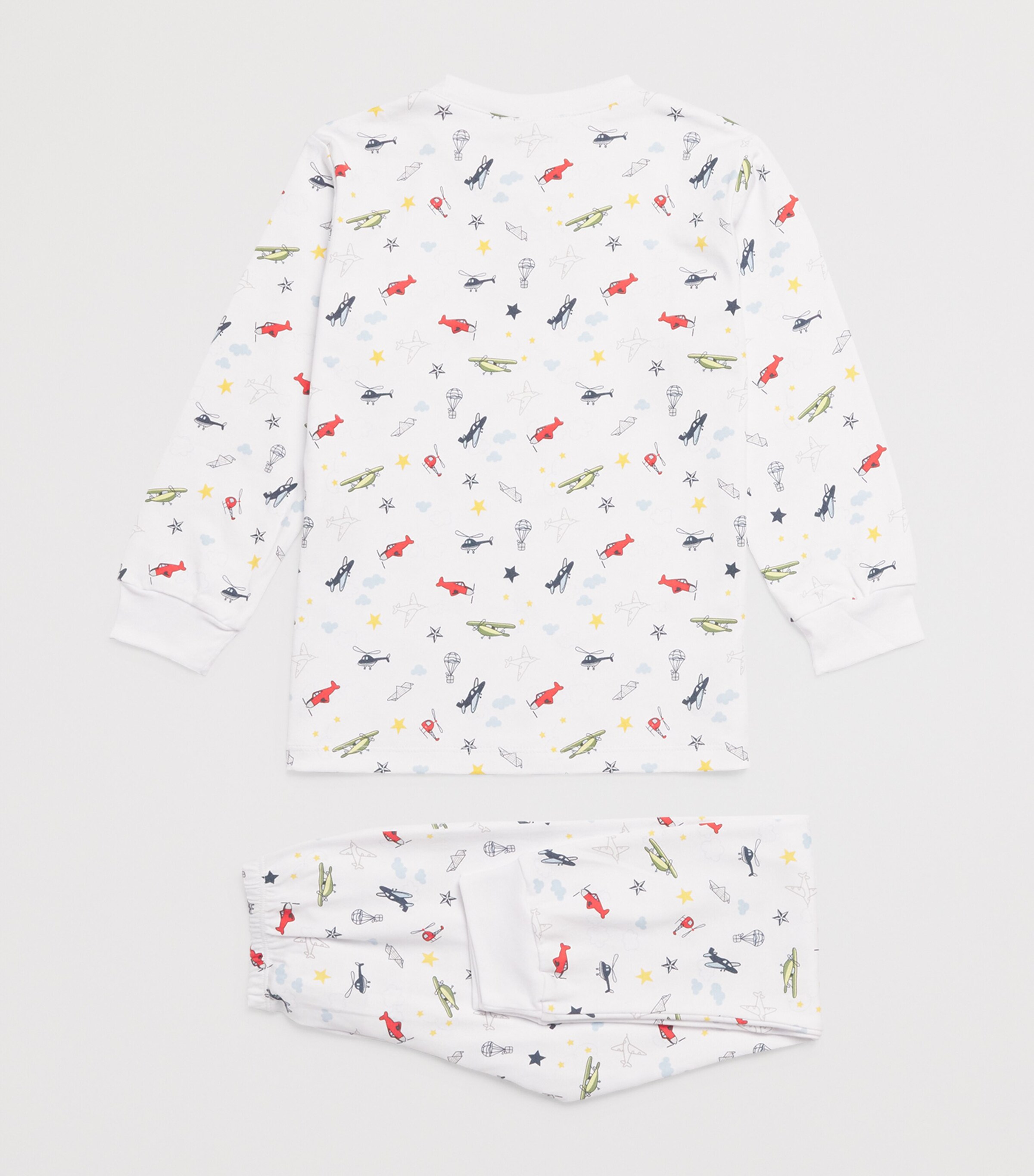 Kissy Kissy Pima Cotton Aviator Pyjama Set (2-6 Years) Image 2