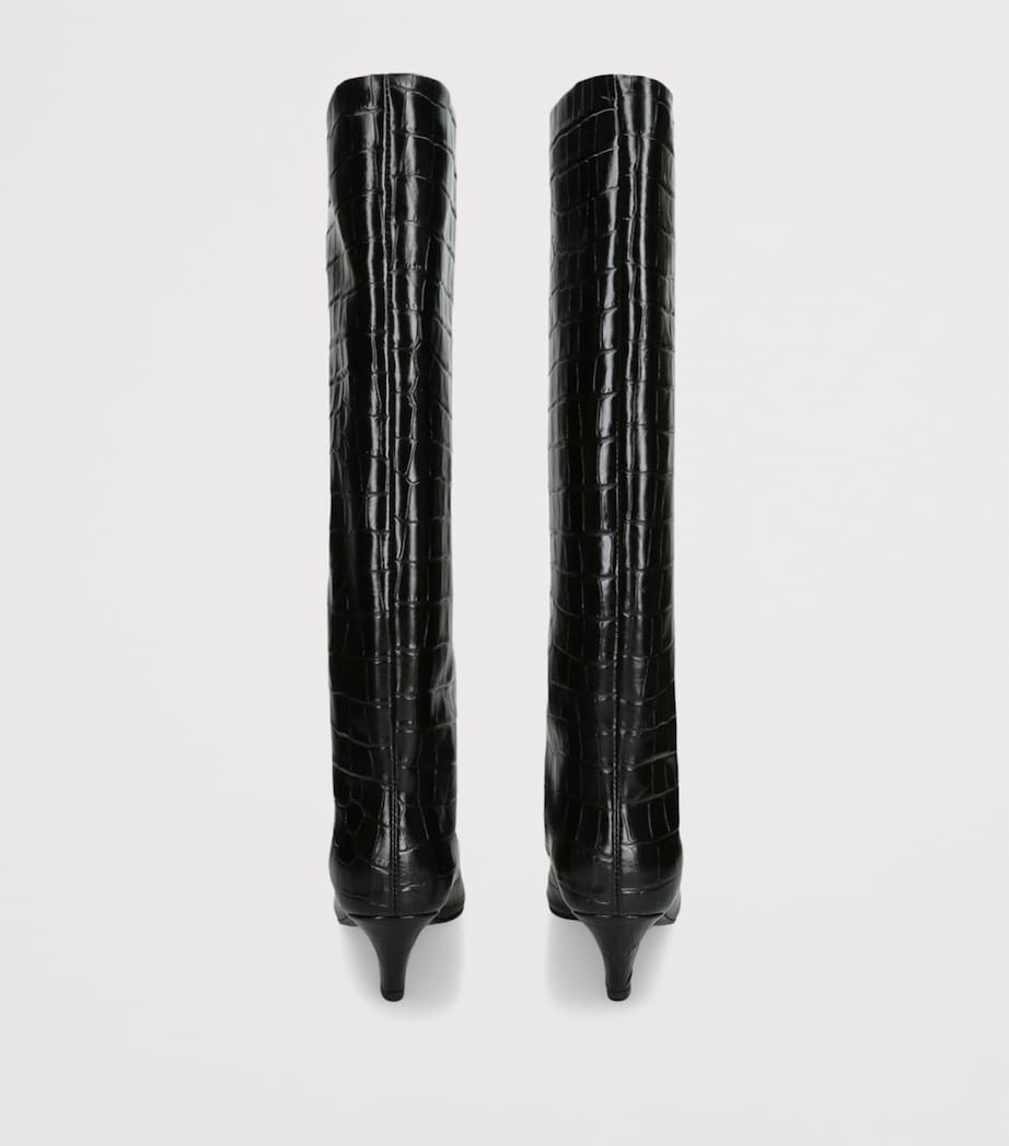 The Wide Shaft Boots 50 BLACK Image 2