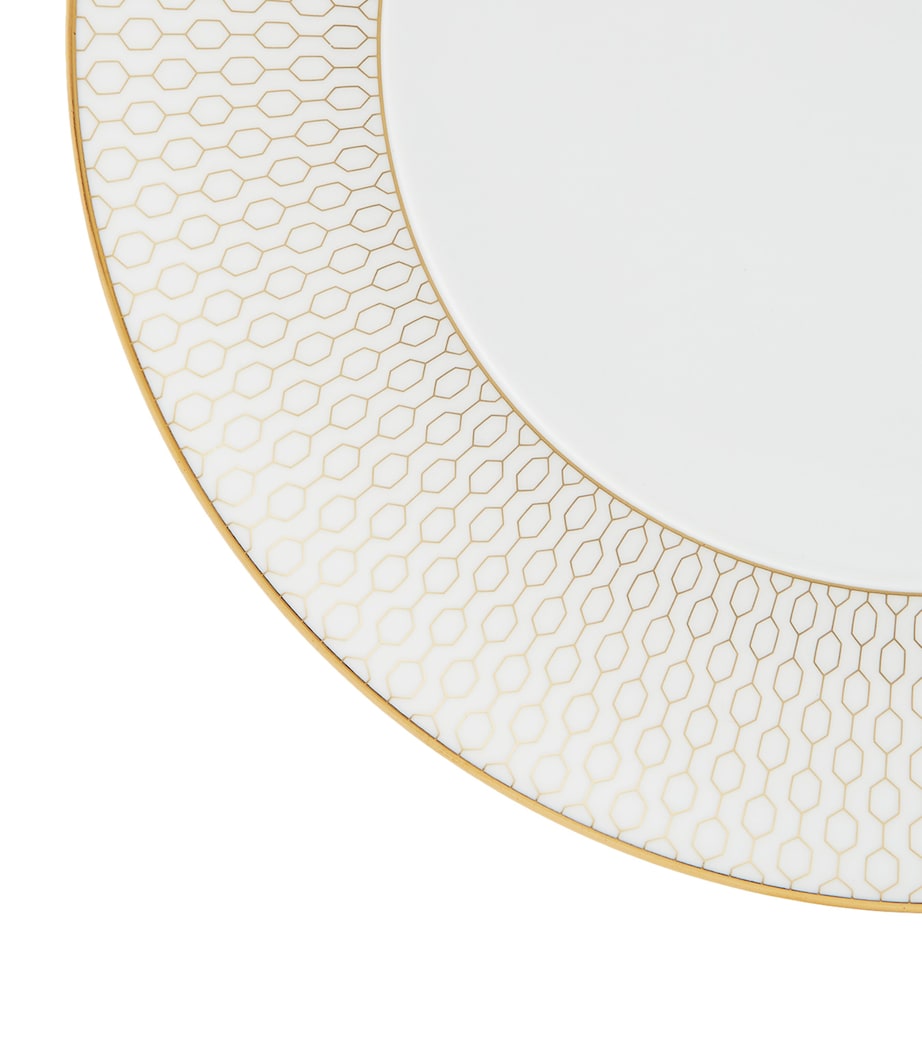 Gio Gold Salad Plate (20cm) WHITE Image 2