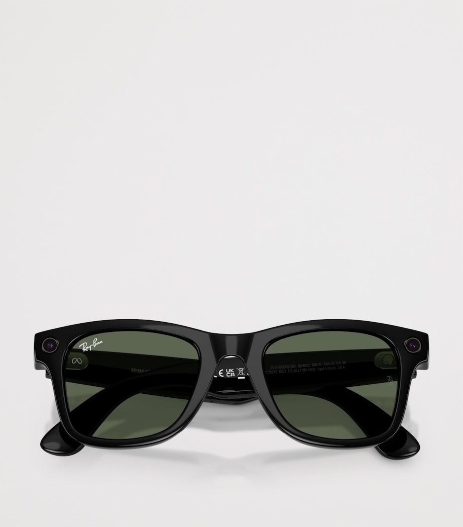 x Meta Smart Wayfarer Sunglasses 601/71 Image 4
