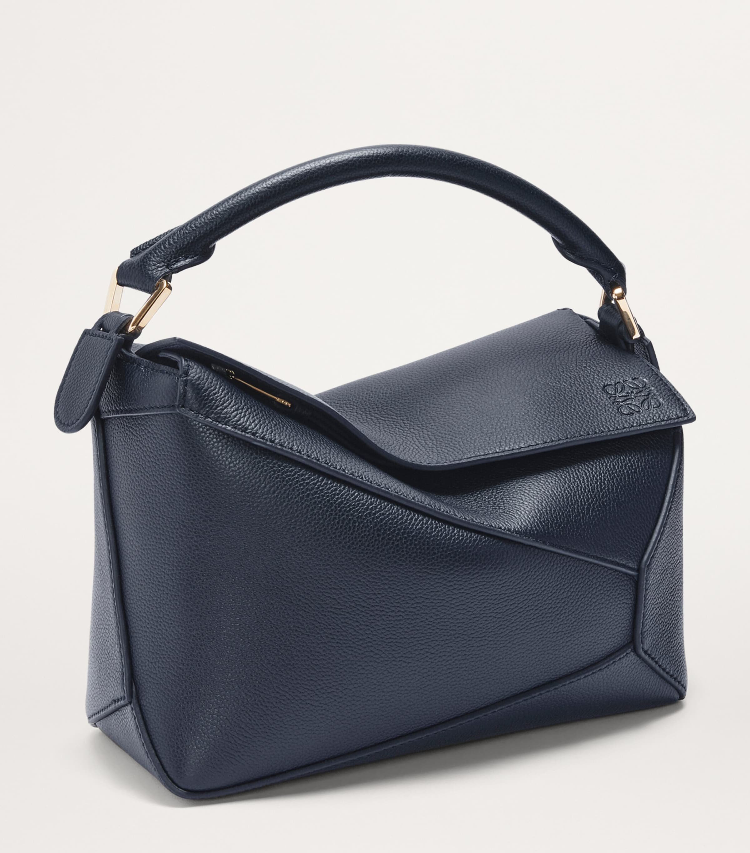 LOEWE Small Leather Puzzle Edge Top-Handle Bag | Harrods US