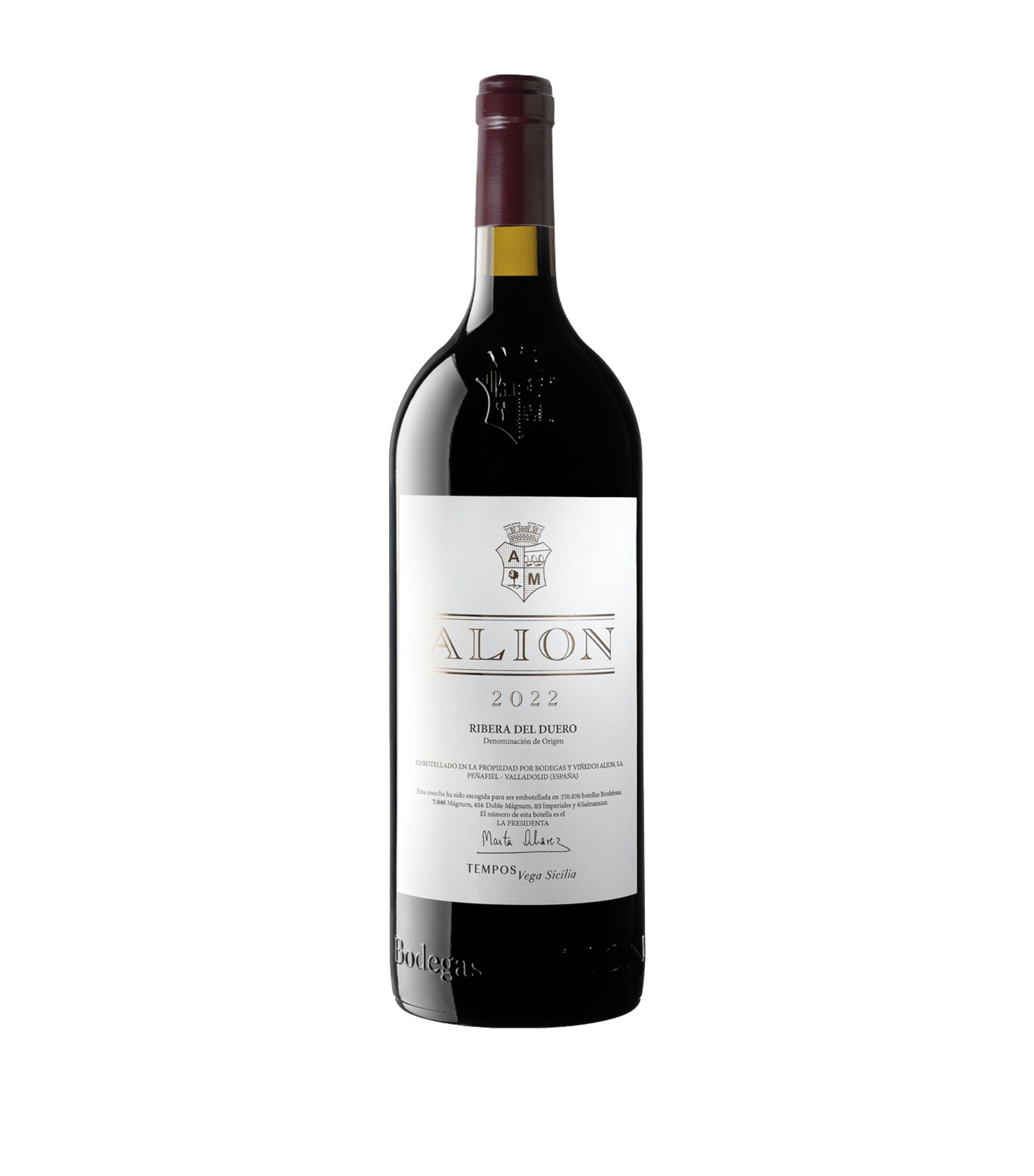 Vega Sicilia Alión Magnum 2022 (1.5L) - Ribera del Duero, Spain Red Image 1