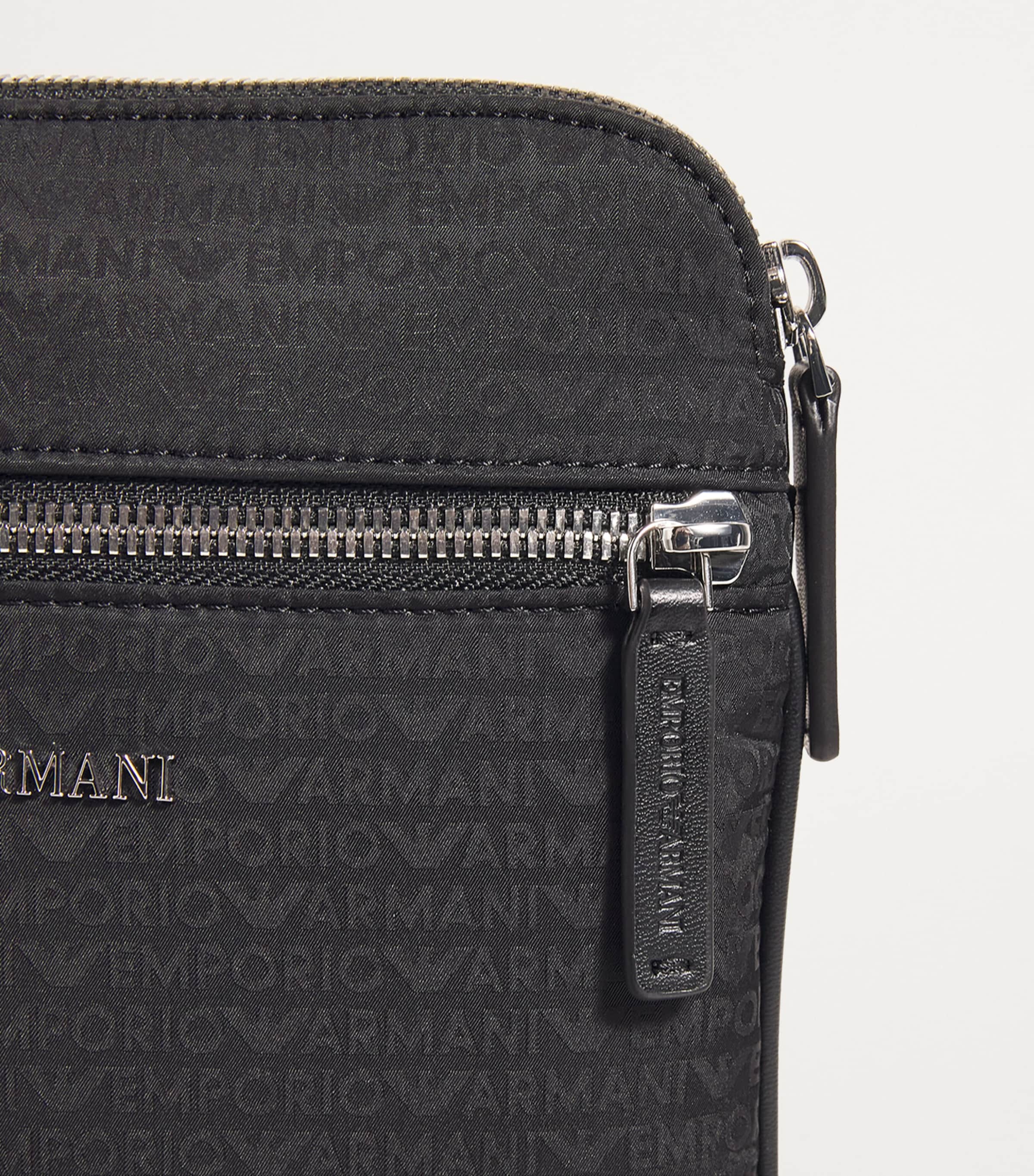 Emporio Armani Logo Cross-Body Bag | Harrods US