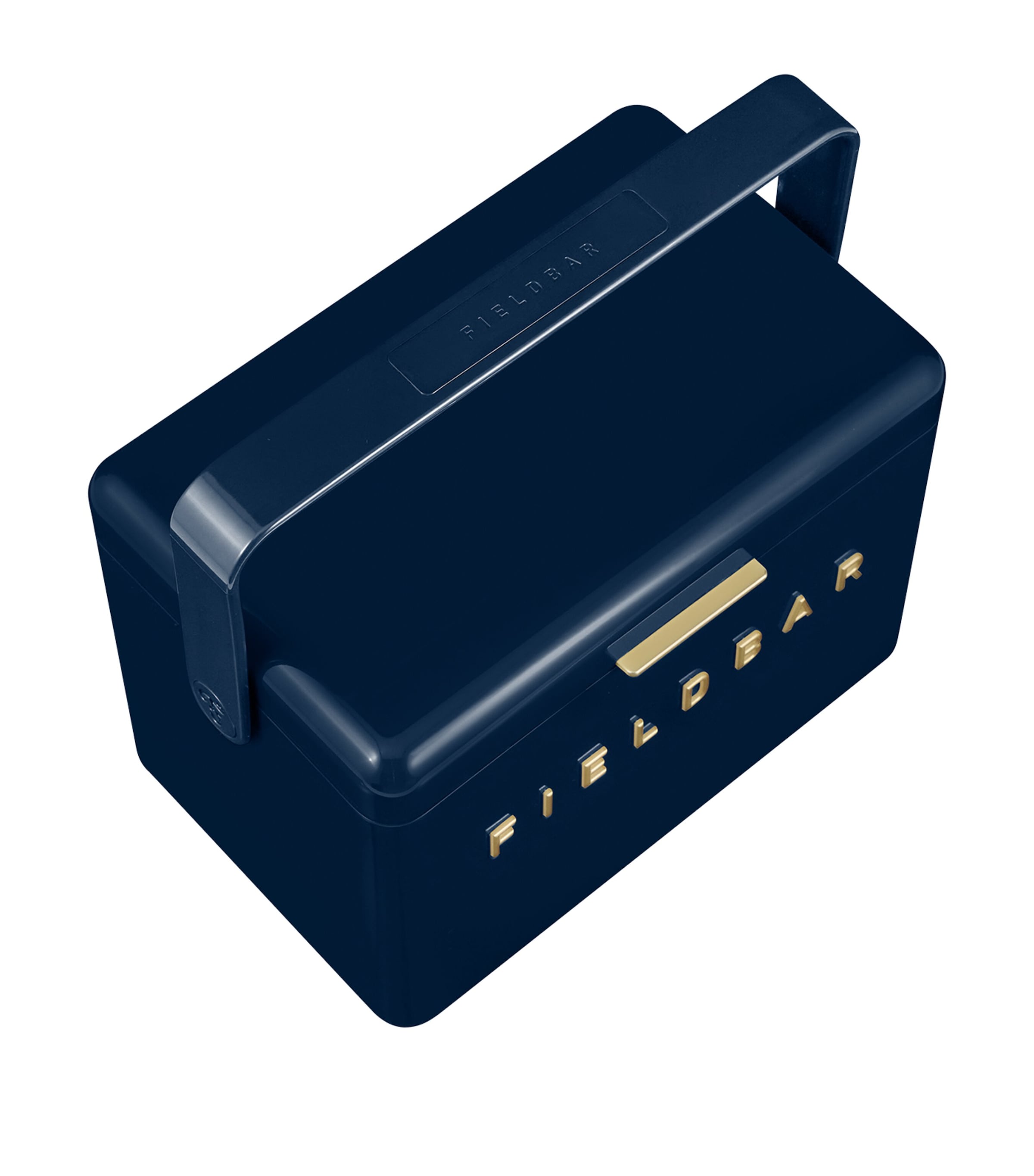 Mini Bar Cooler Box with Leather Sling (4L) BLUE Image 5