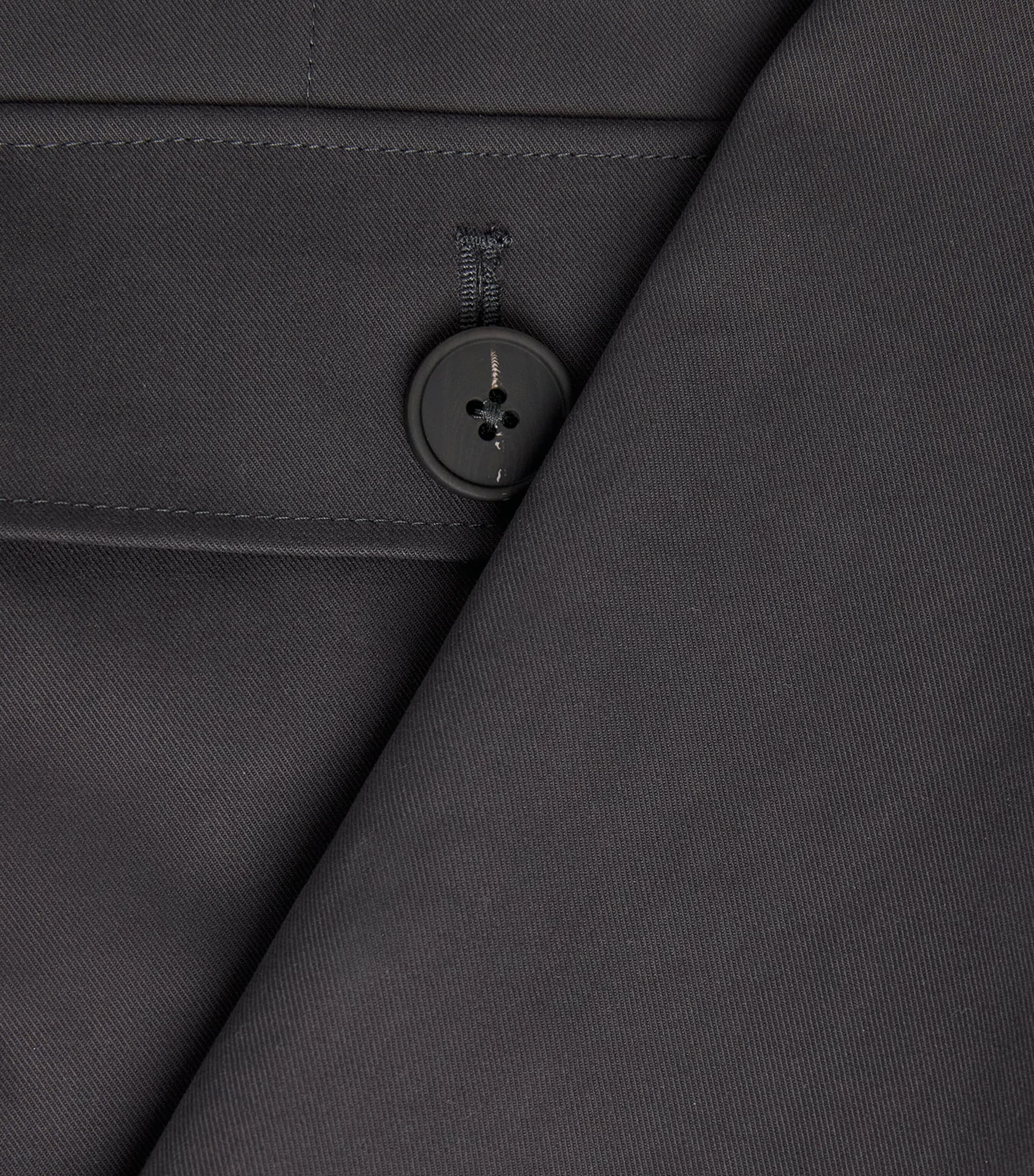 Studio Nicholson Mens Cotton Concealed Placket Overshirt Ore Image 6