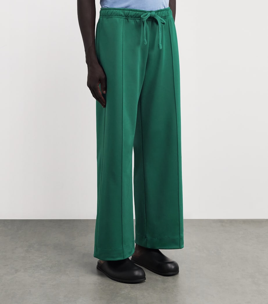 Jersey Pintuck Sweatpants DARK GREEN Image 3