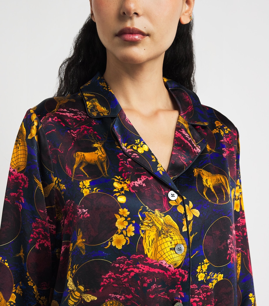 Silk Toile Pyjama Set IVORY Image 6