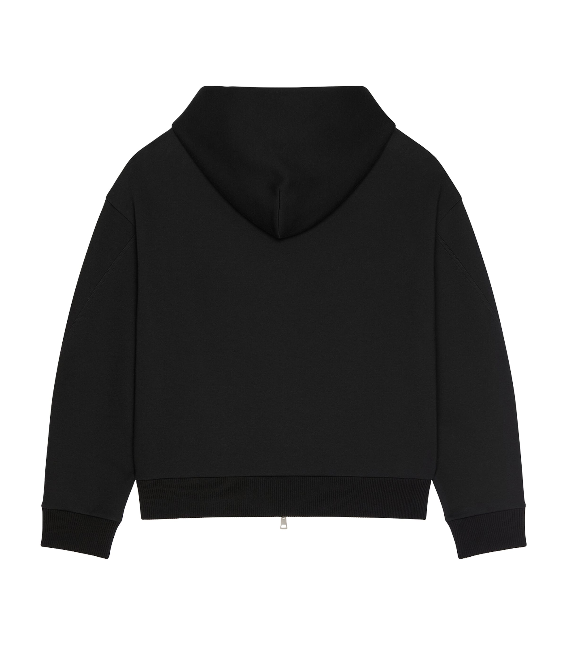 Zip-Up Oversized Hoodie BRGNDY/IVRY/YEL Image 4
