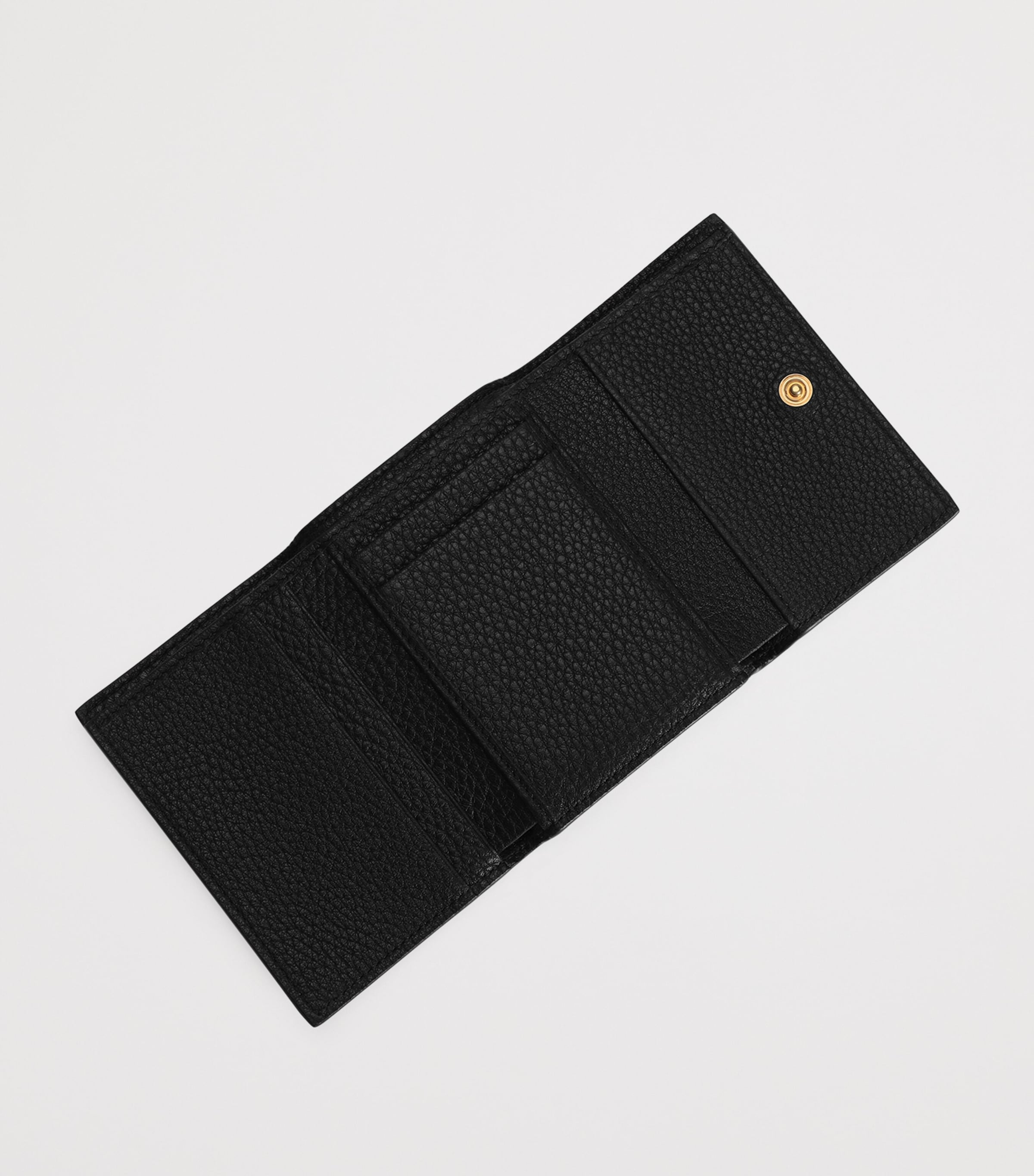 Dolce&Gabbana Leather Logo Wallet Black Image 4