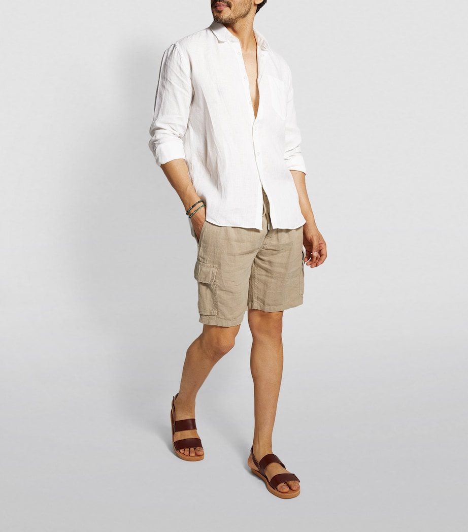 Linen Shirt 010 BLANC Image 2