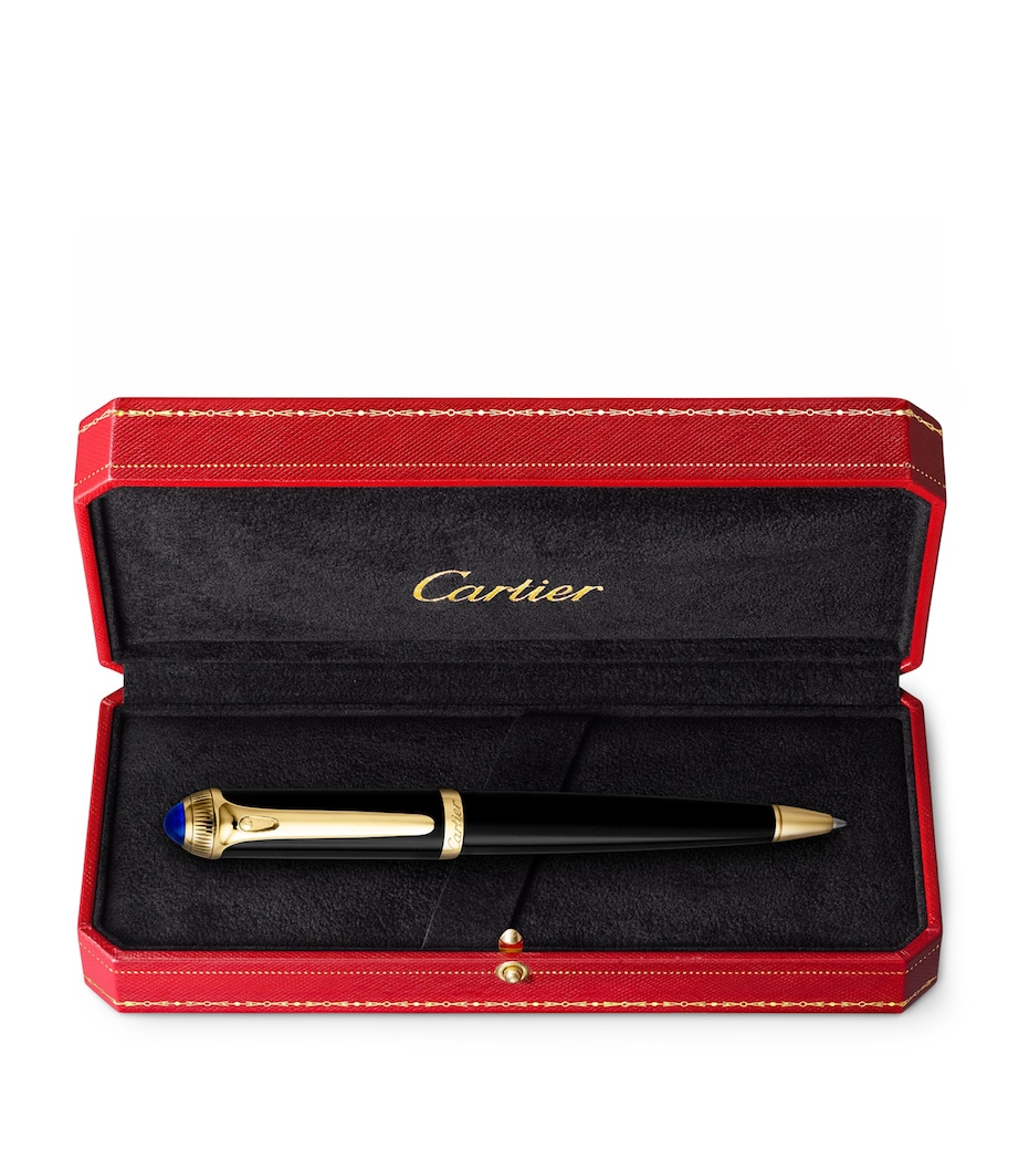 R de Cartier Ballpoint Pen BLACK & GOLD Image 8