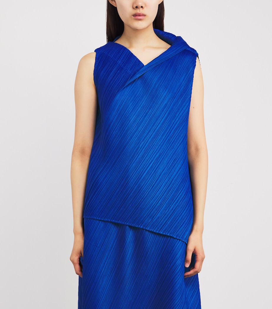 A-Line Swing Top BLUE Image 3