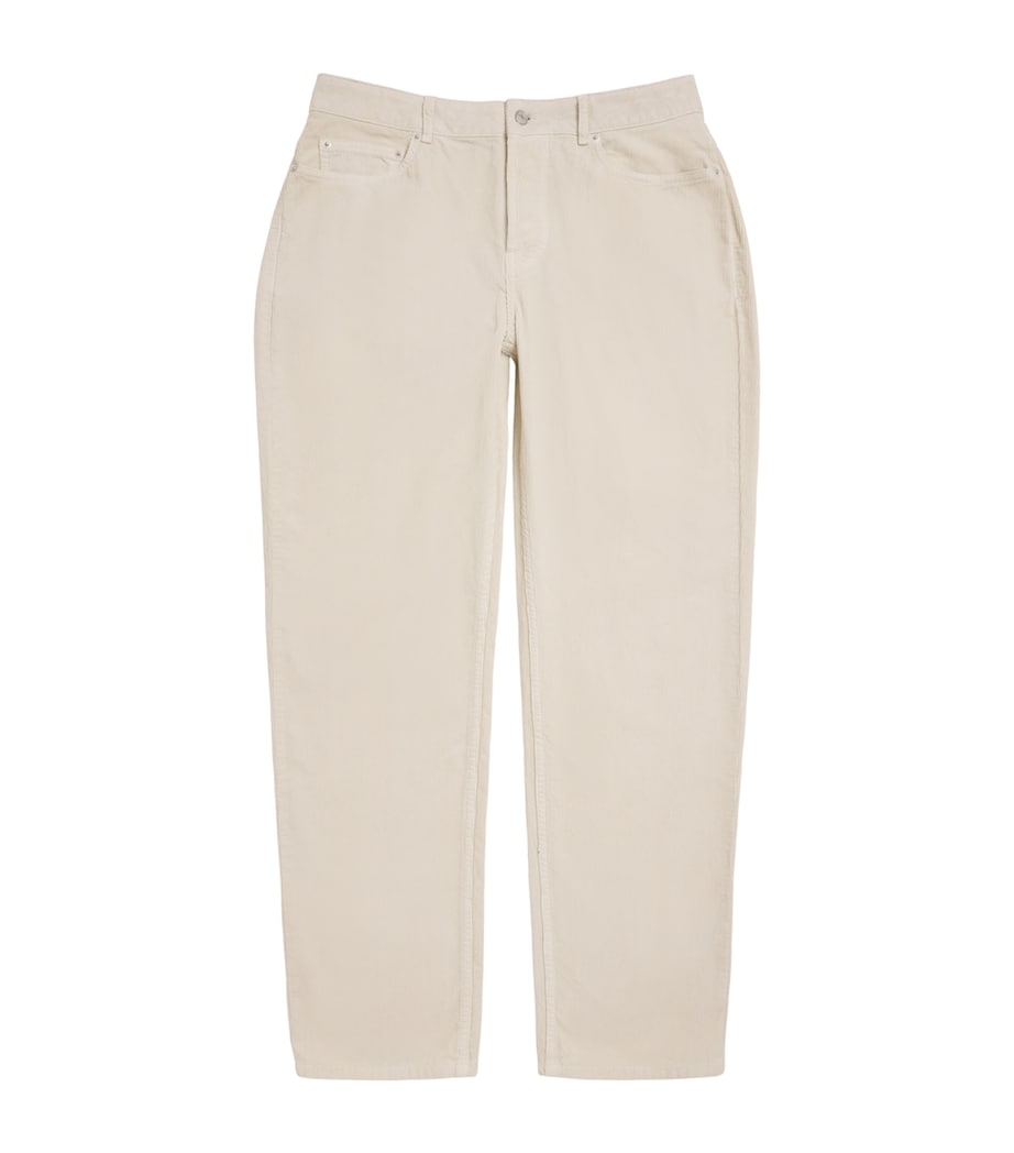 Cotton Corduroy 5-Pocket Trousers MOON Image 1