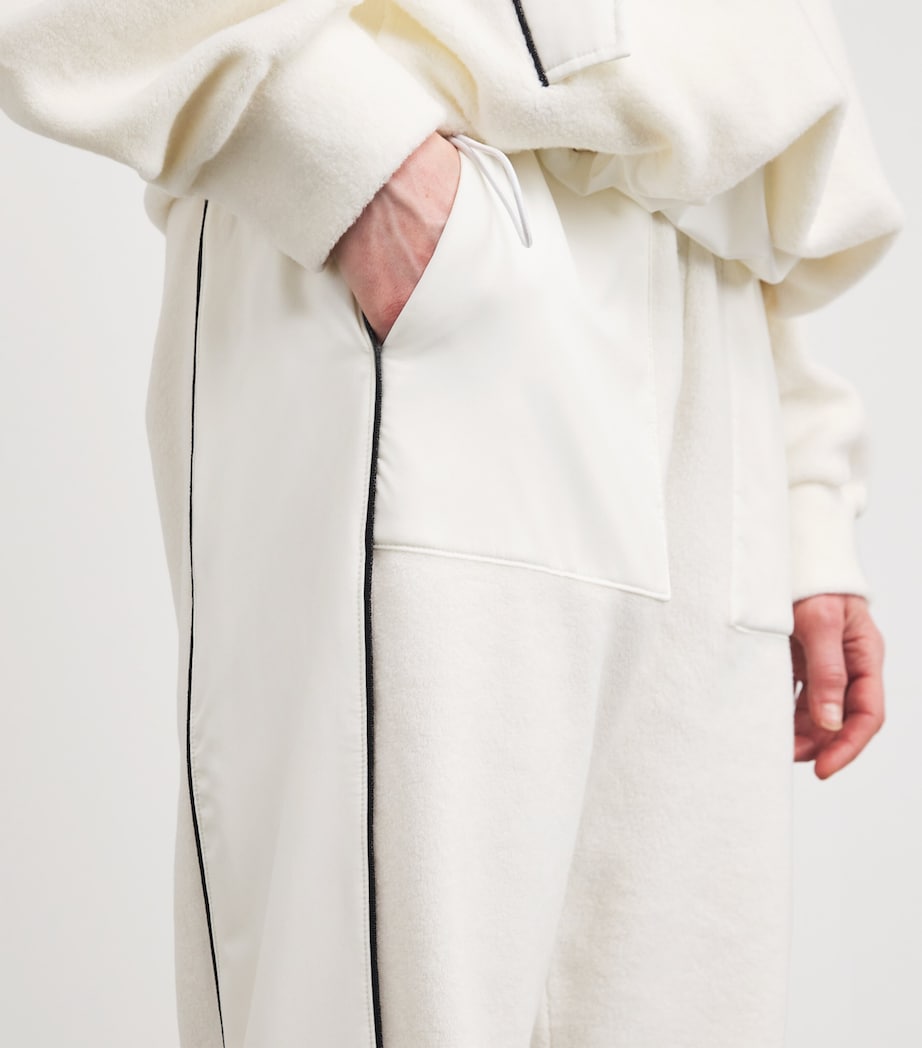 Cotton-Cashmere Trousers BIANCO Image 6