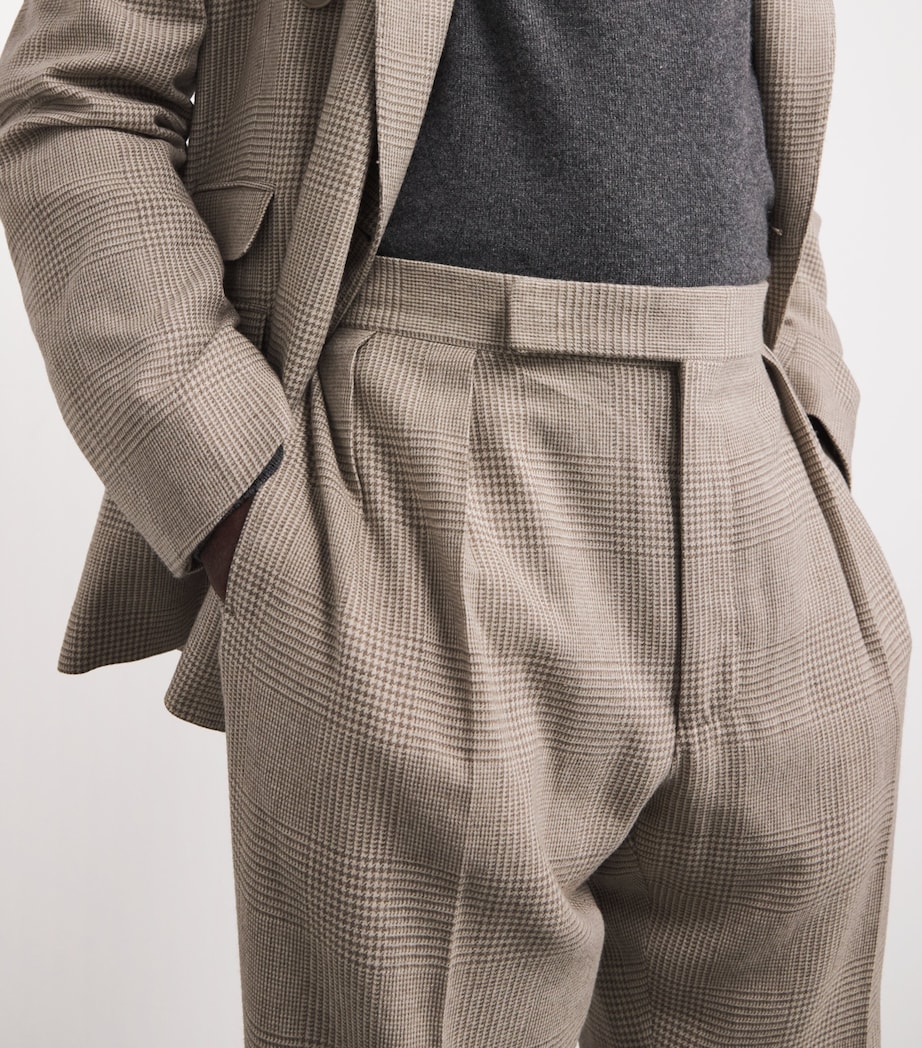 Wool-Silk-Cashmere 2-Piece Suit TRUFF MULTI Image 7
