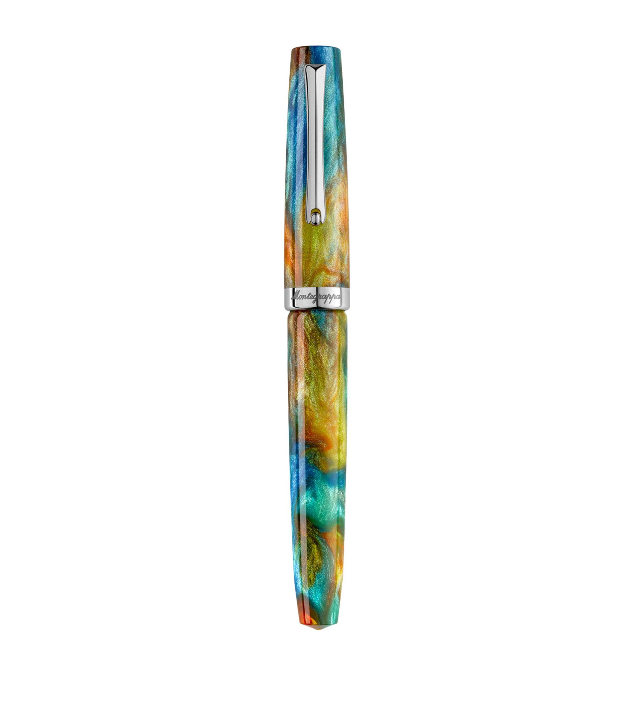 Montegrappa Stainless Steel Venetia Tarvisium Fountain Pen Image 2