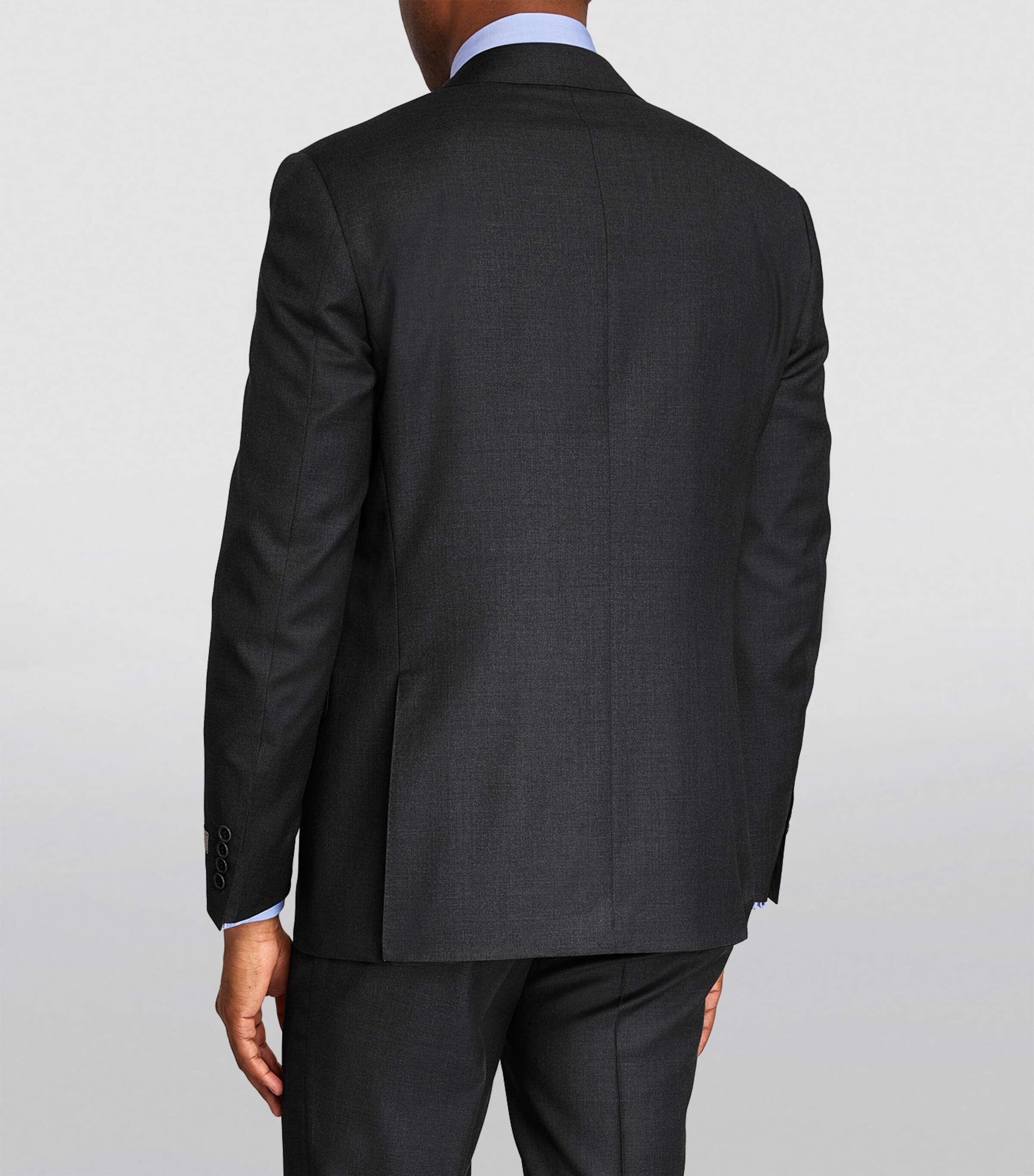 Wool 2-Piece Suit 12- DK GRY Image 7
