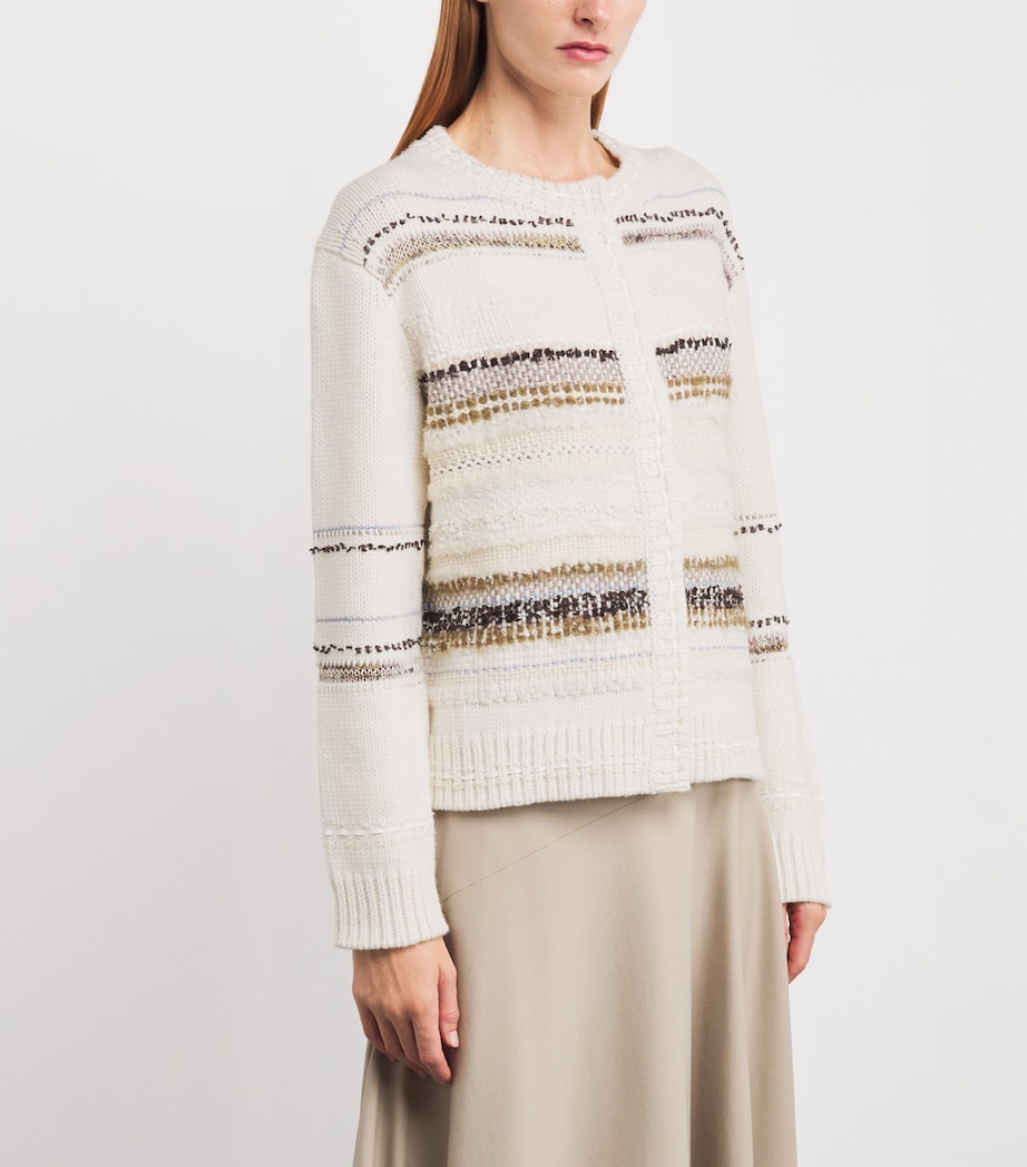 Stripe Cardigan 0002100 CLOUD MULTI Image 3