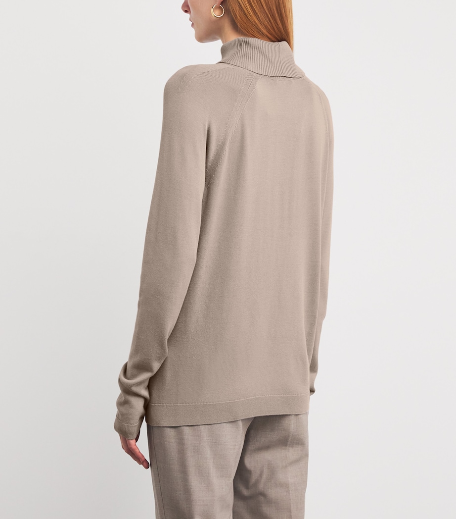 Rollneck Sweater 0001962 HICKORY Image 4