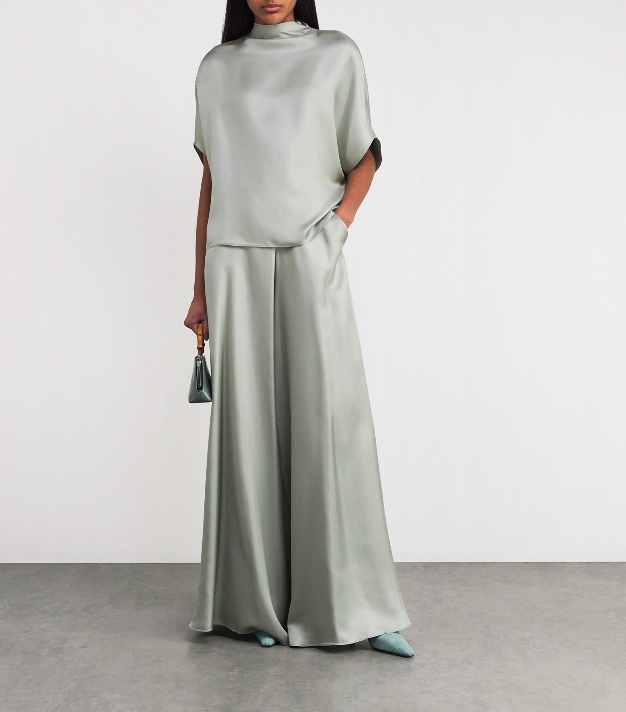 Silk Blouse 328 JADE Image 2