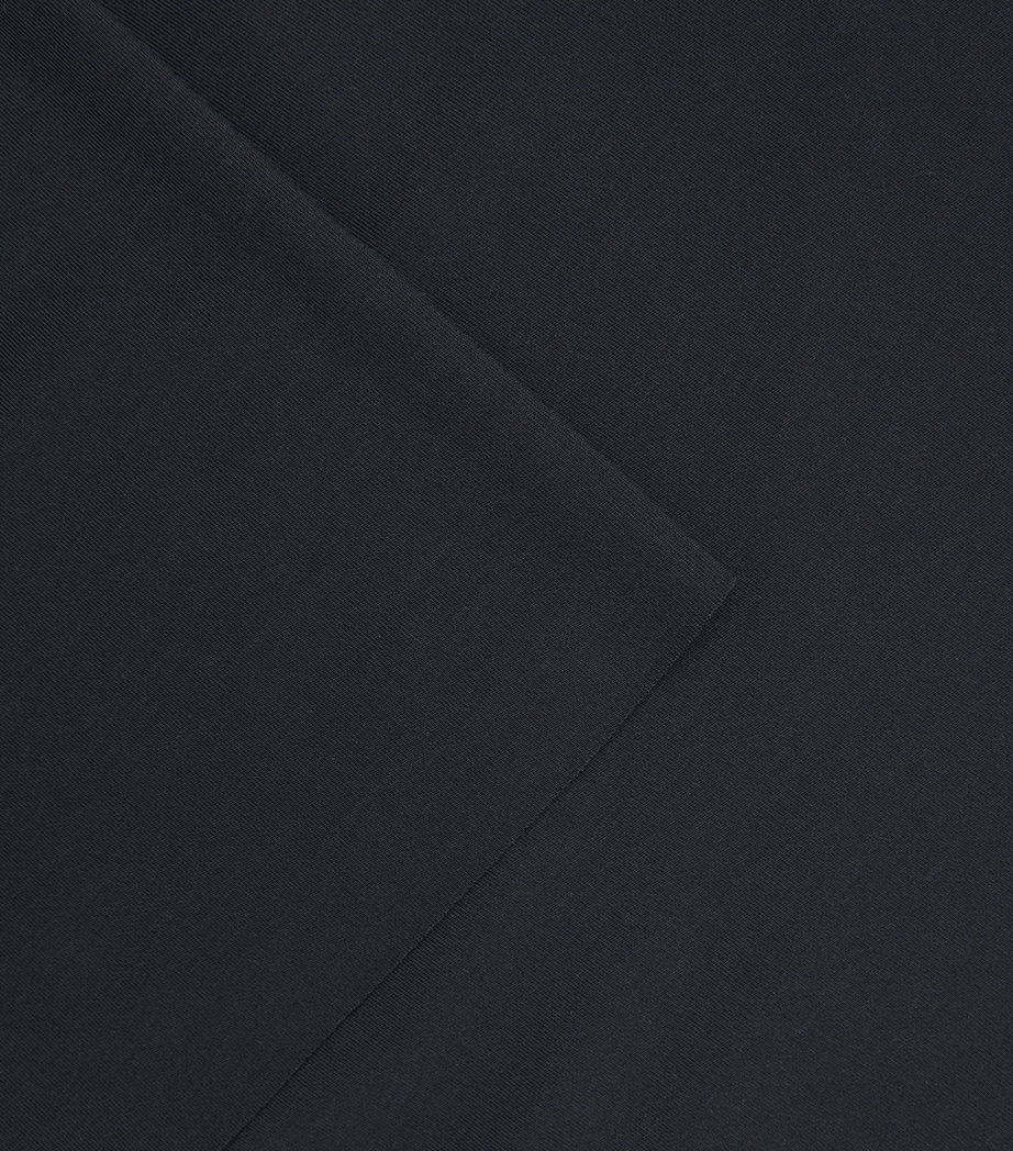 Clean Cut V-Neck T-Shirt 0019 BLACK Image 6