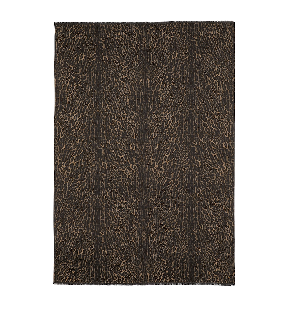 Leopard Print Scarf 9760 Image 1