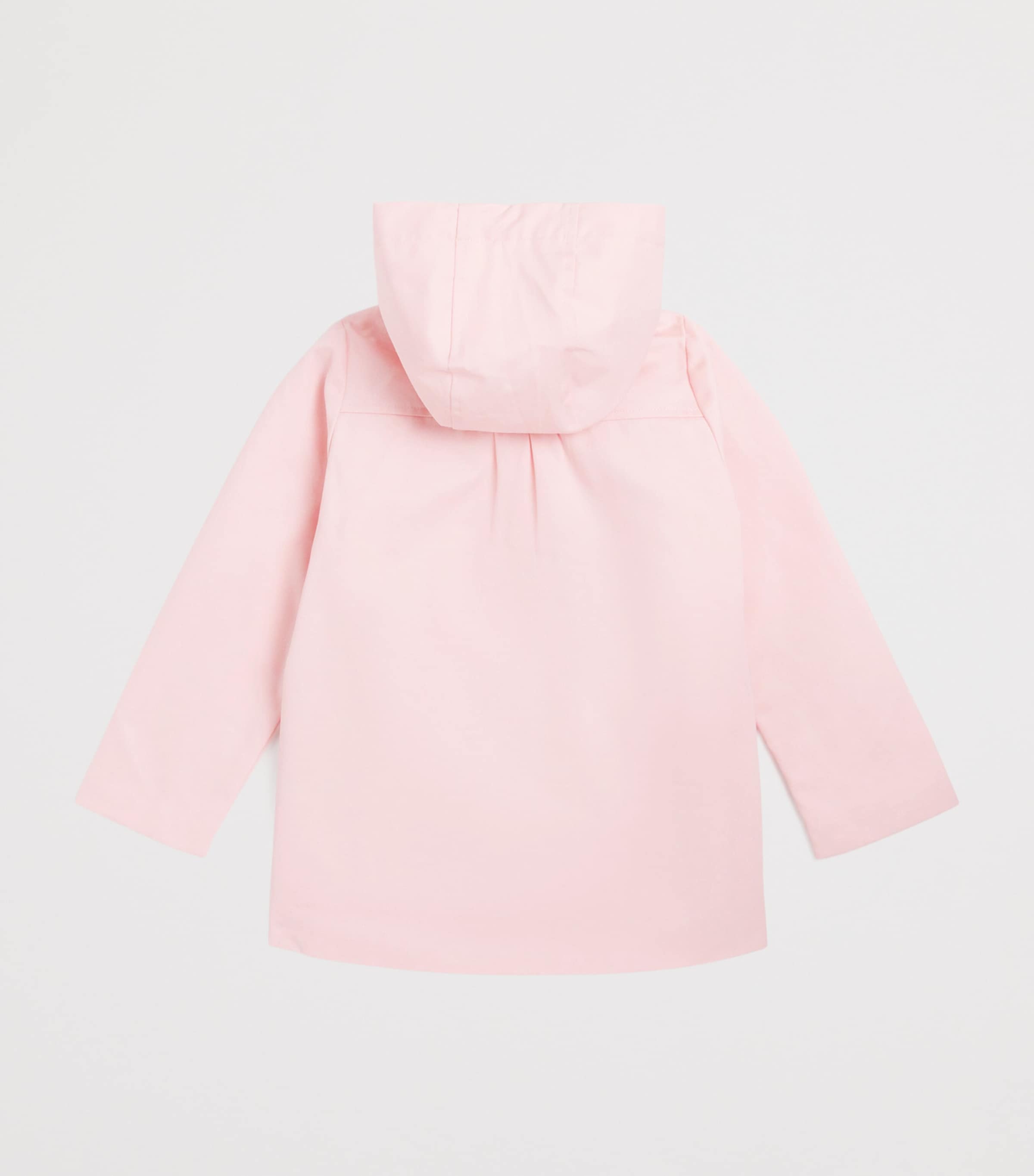 Cotton Hooded Coat (2-12 Years) 31ROSE PÂLE Image 2
