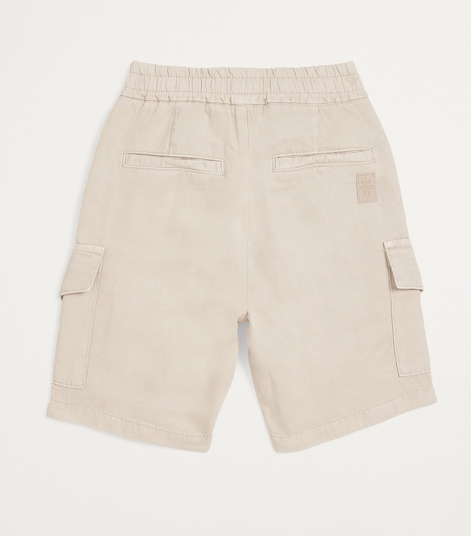 Cotton Cargo Shorts (2-16 Years) 107 BEIGE Image 2