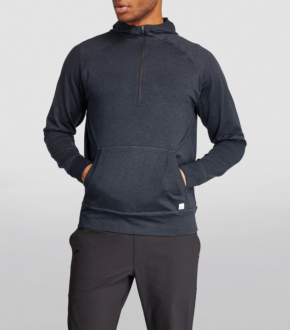 Ponto Performance Half-Zip Hoodie HMD/MIDNIGHT HEATHER Image 3