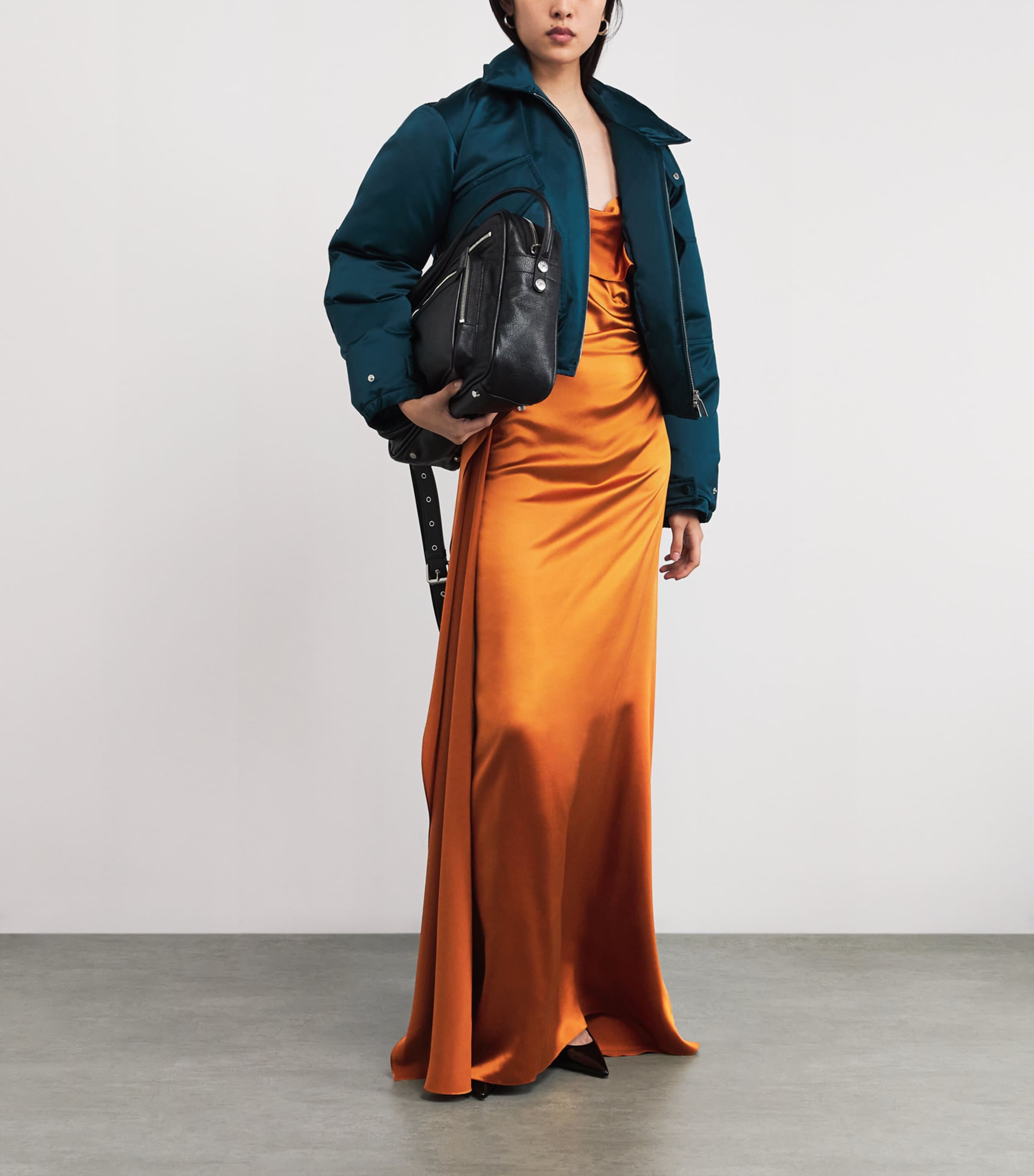 Silk Lysa Gown CINNAMON Image 6