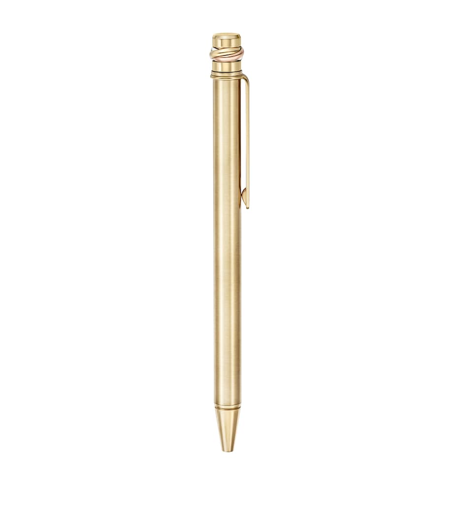 Cartier Trinity Ballpoint Pen Gold Image 2